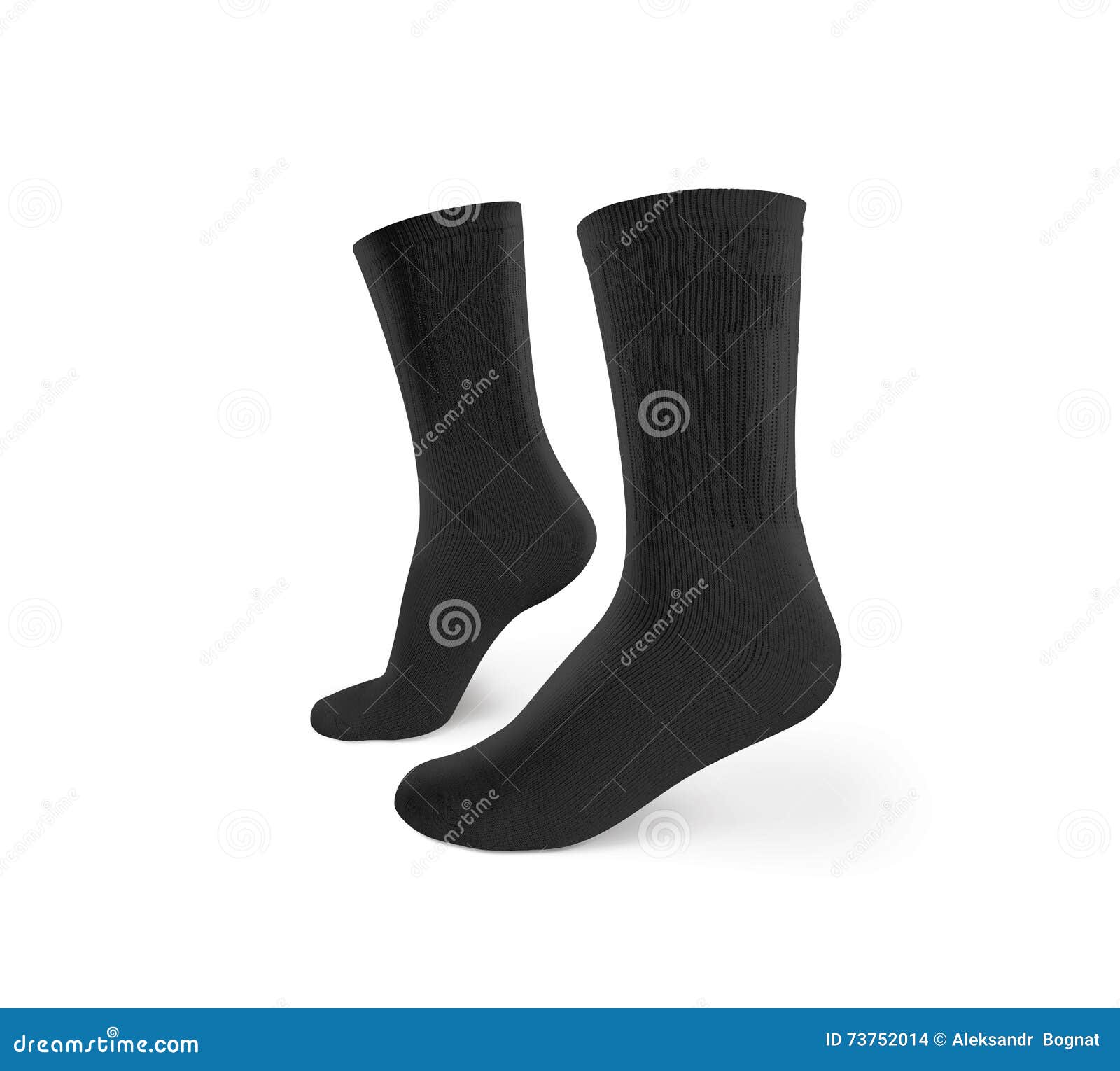 Download Blank Black Socks Design Mockup Isolated Clipping Path Stock Photo Image Of Background Elastic 73752014