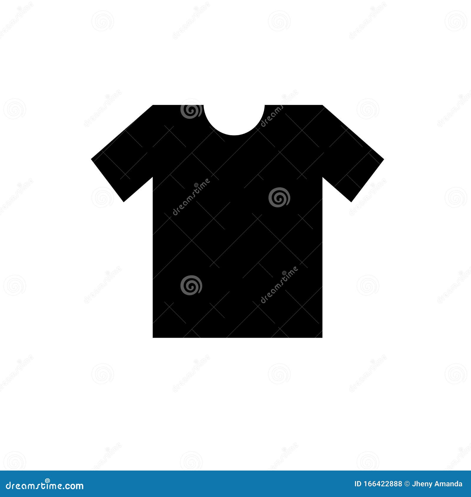 Blank Black T Shirt Template Back T Shirt Vector T Shirt