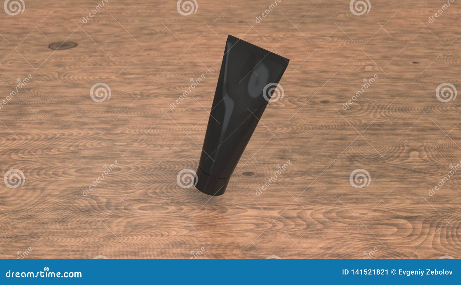 Download Blank Black Tube Of Toothpaste, Cream Or Gel Stock ...