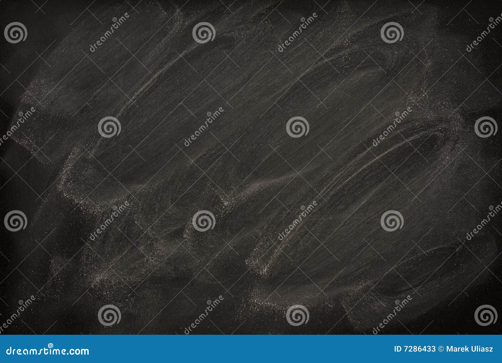 Blank Blackboard with Chalk Smudges Stock Image Image of texture