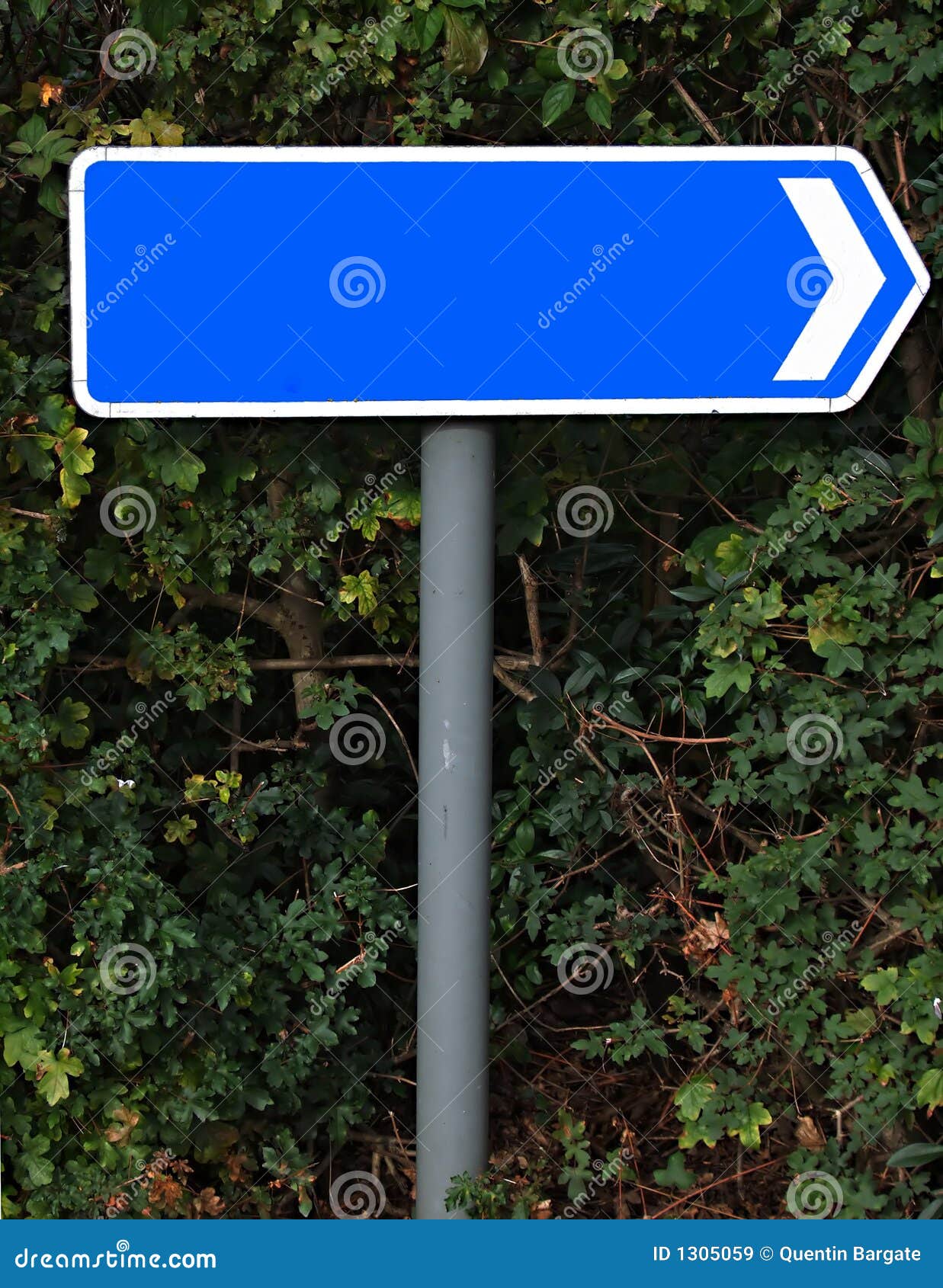 Blue Arrow Stock Photography 15141056