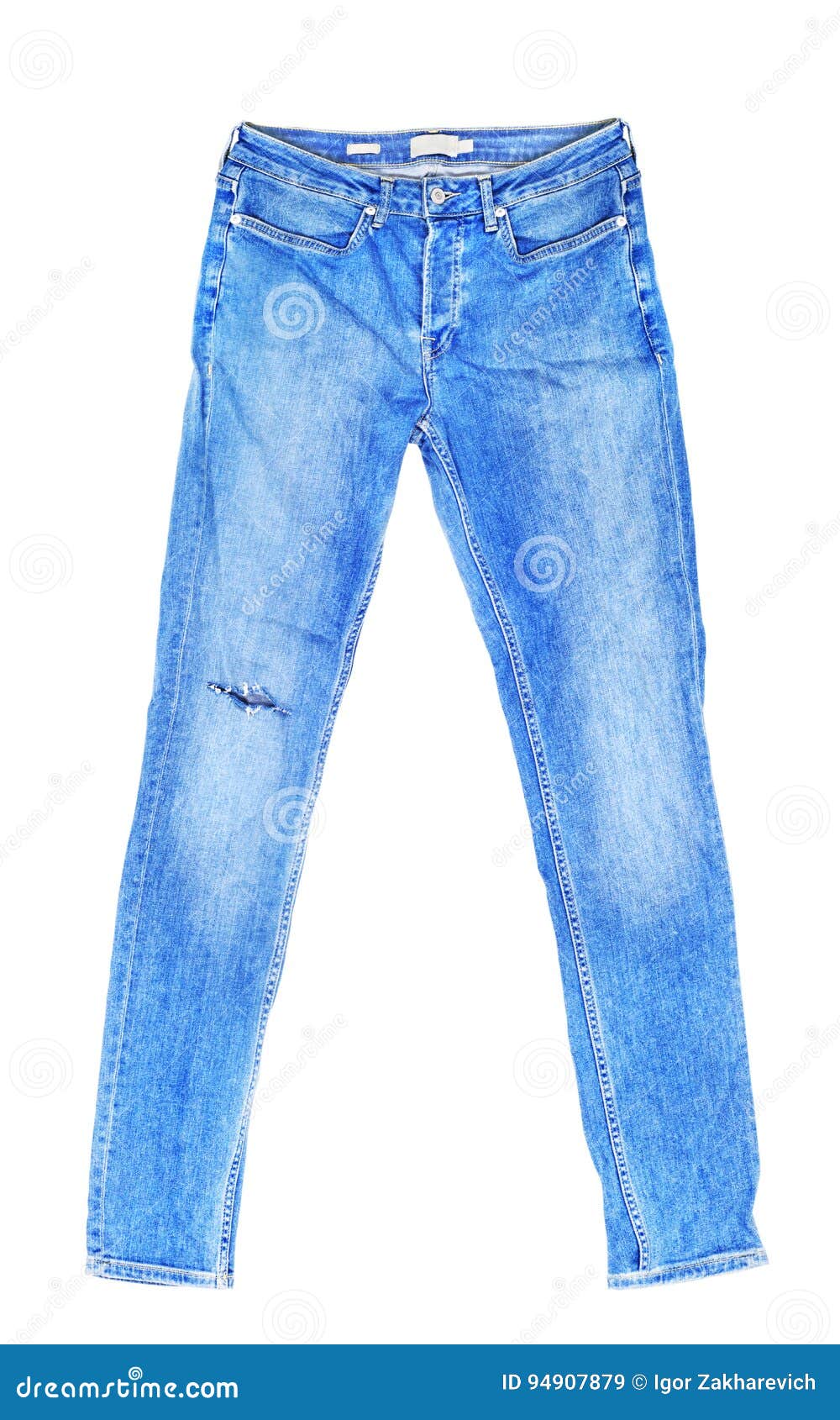 Blank blue jeans stock image. Image of jeans, fabric - 94907879