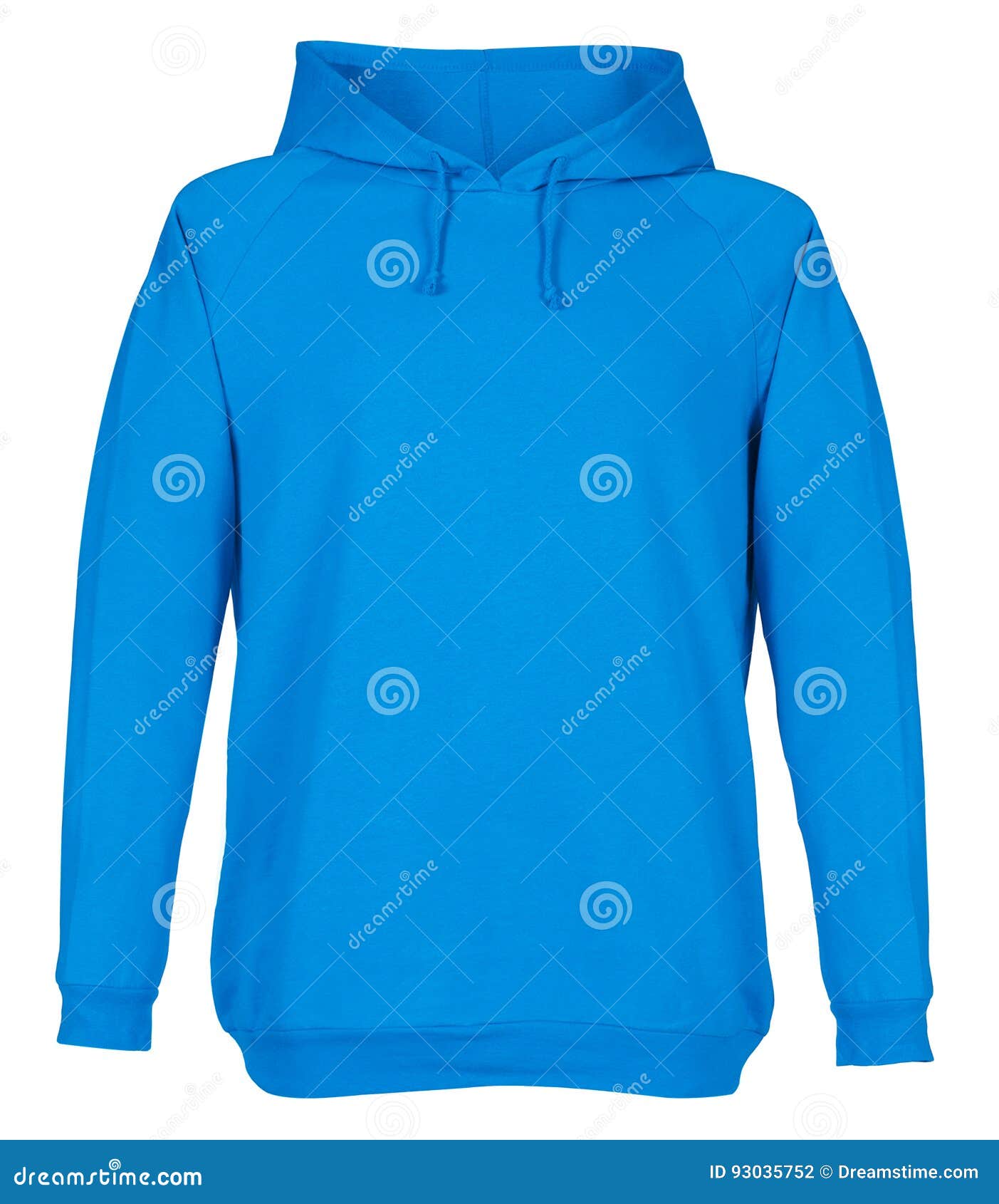 Download Blank Blue Sweatshirt Mockup Isolated Stock Photo - Image ...