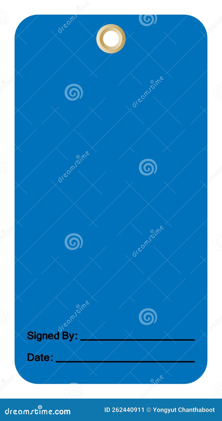 Blank of Blue Symbol Sign,Vector Illustration, Isolate on White Background Label. EPS10 Stock