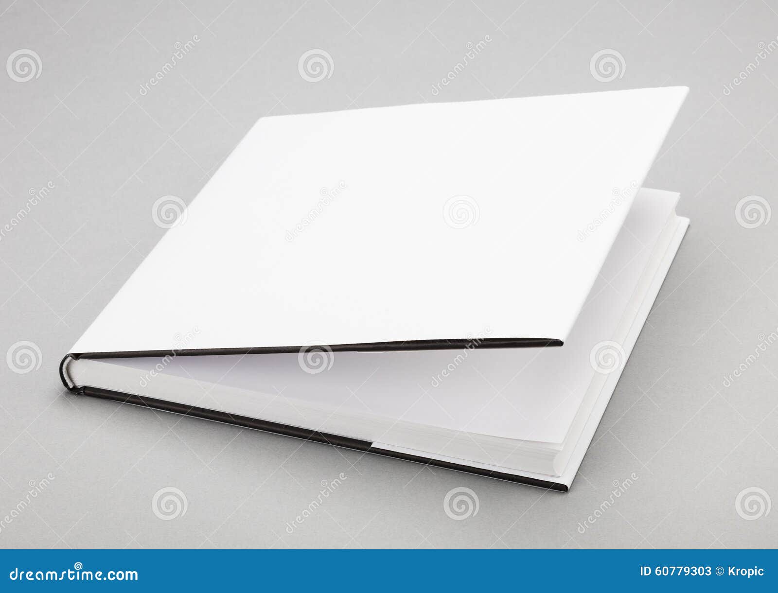 Blank Book White Cover 8 X 8 in Stock Image Image of open, modern