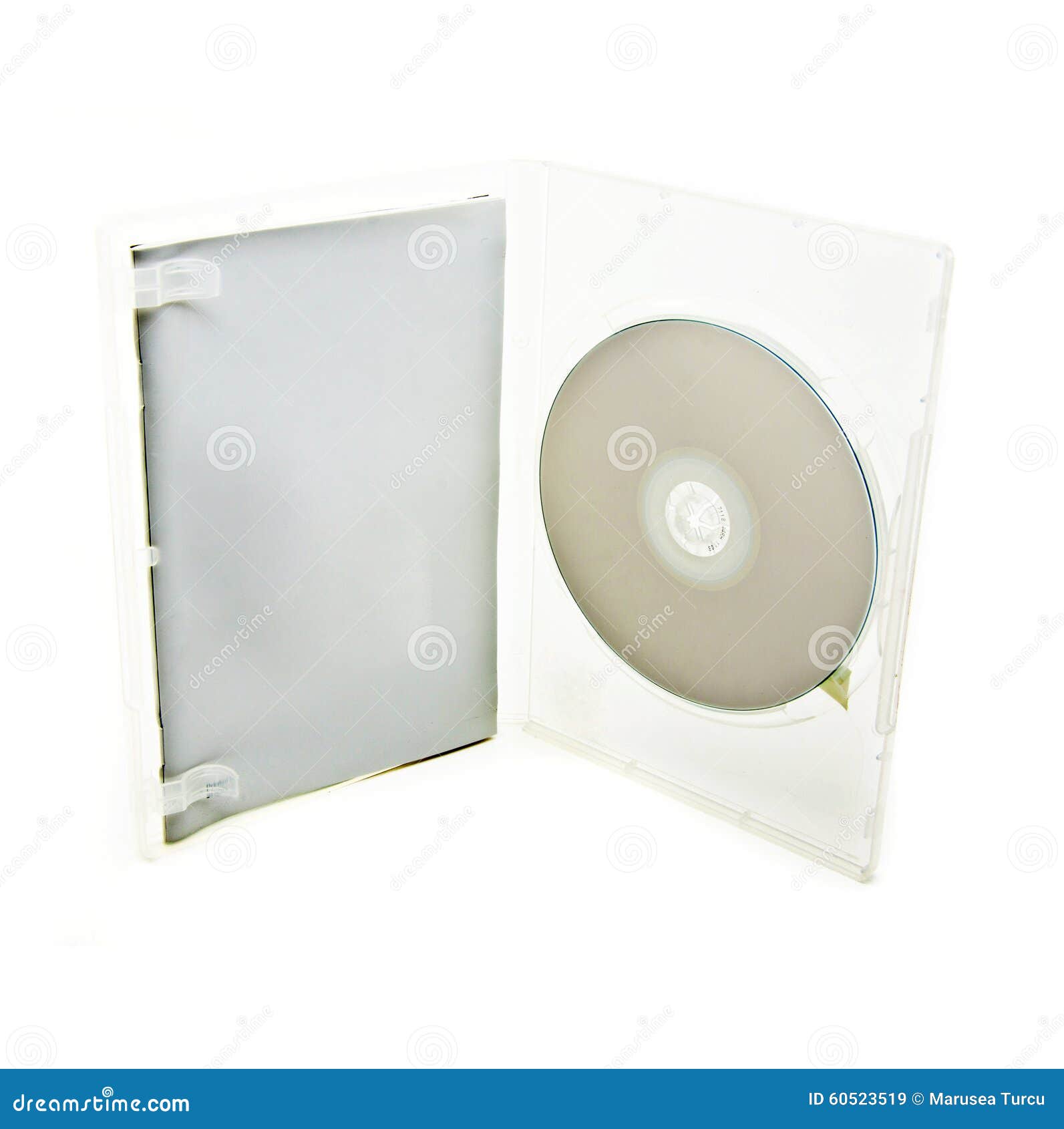 Blank Box and Cd or Dvd Disk Stock Image Image of information, disk