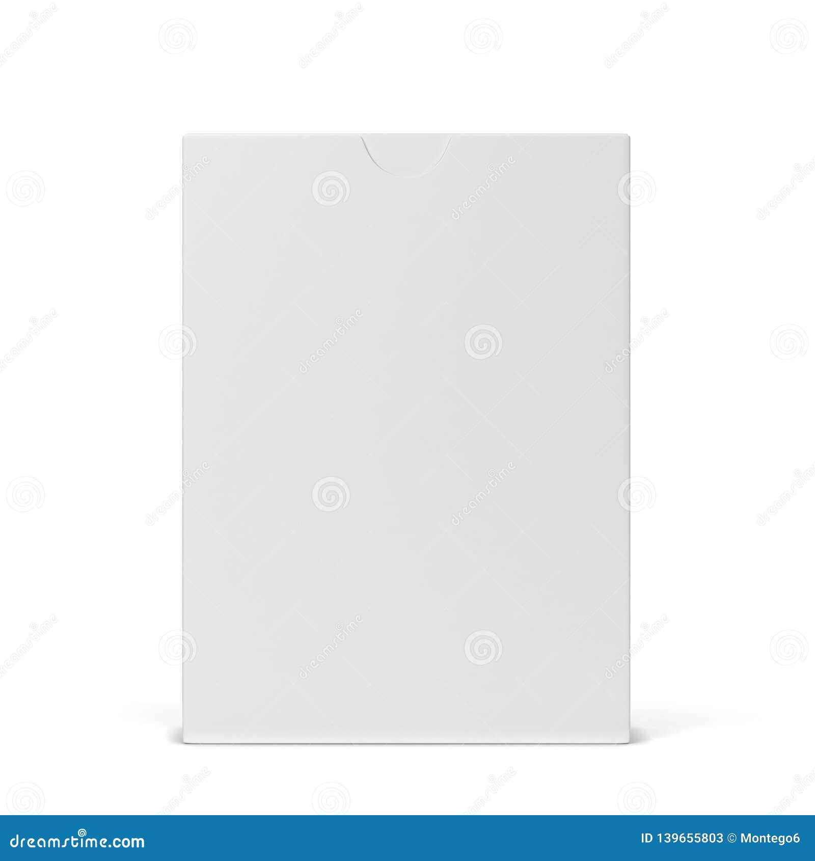 Download Blank Box For Playing Cards Mockup Stock Illustration ...