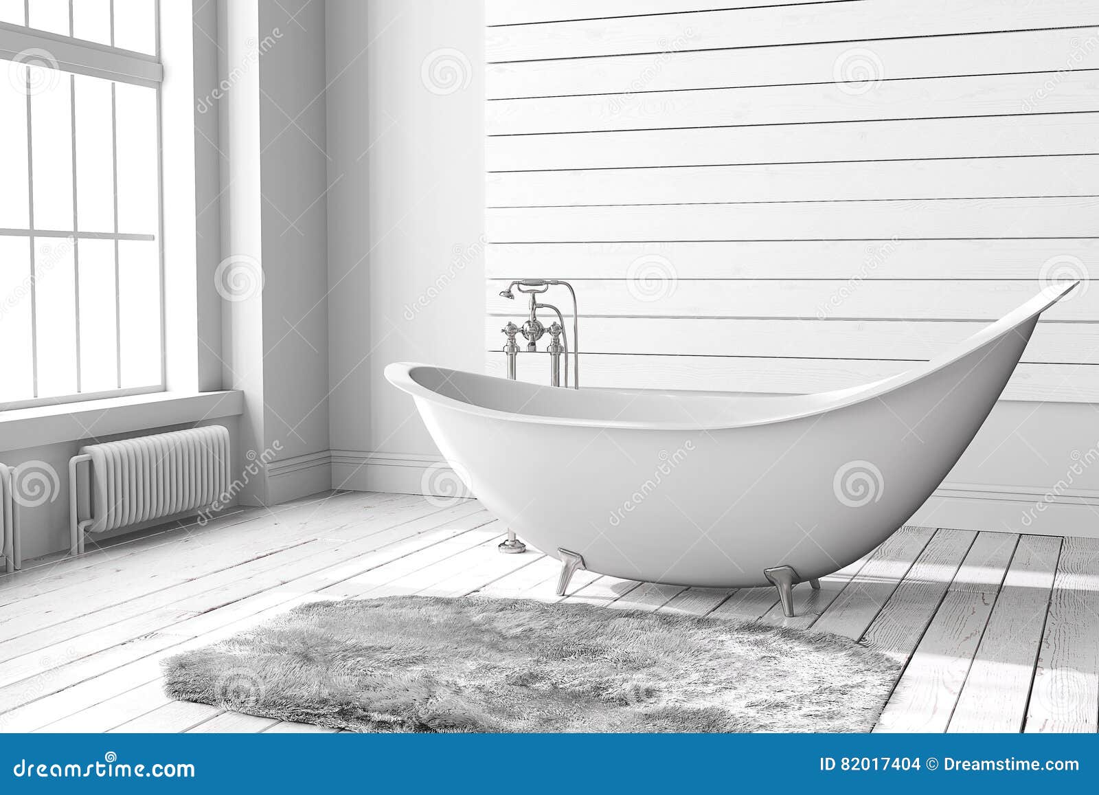 Blank bright bathroom stock photo. Image of empty, bathroom 82017404