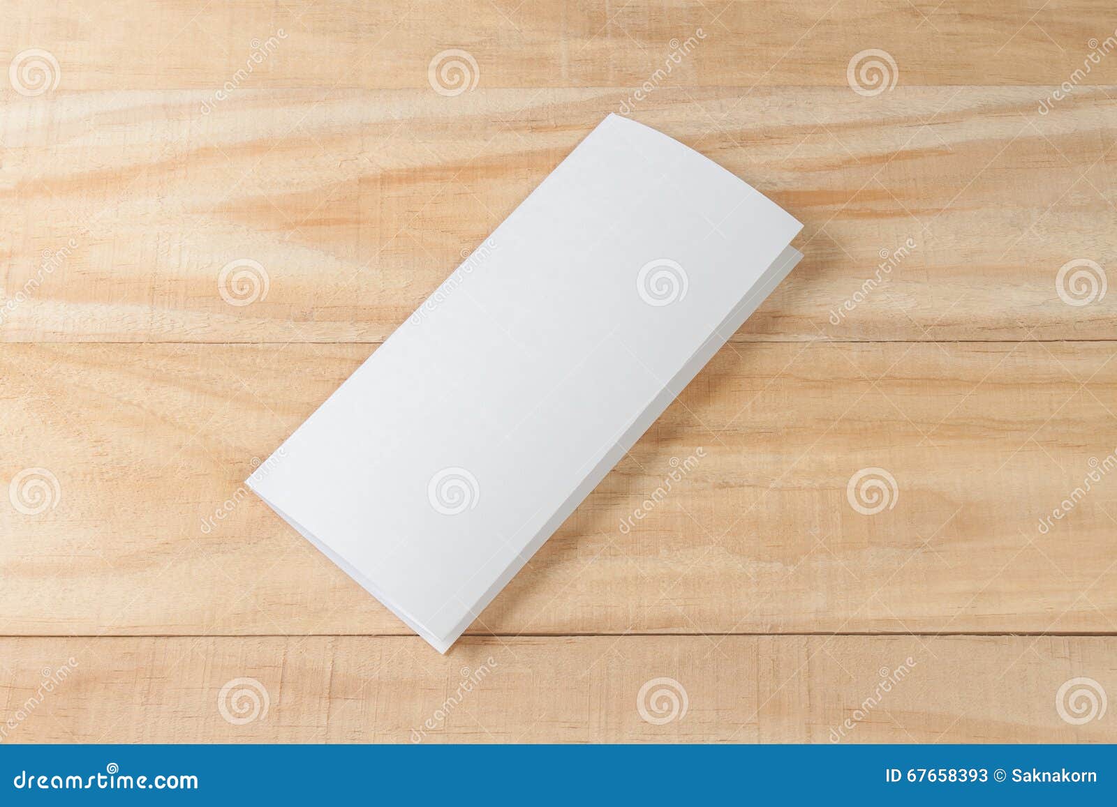 Blank brochure paper stock image. Image of design, page 67658393