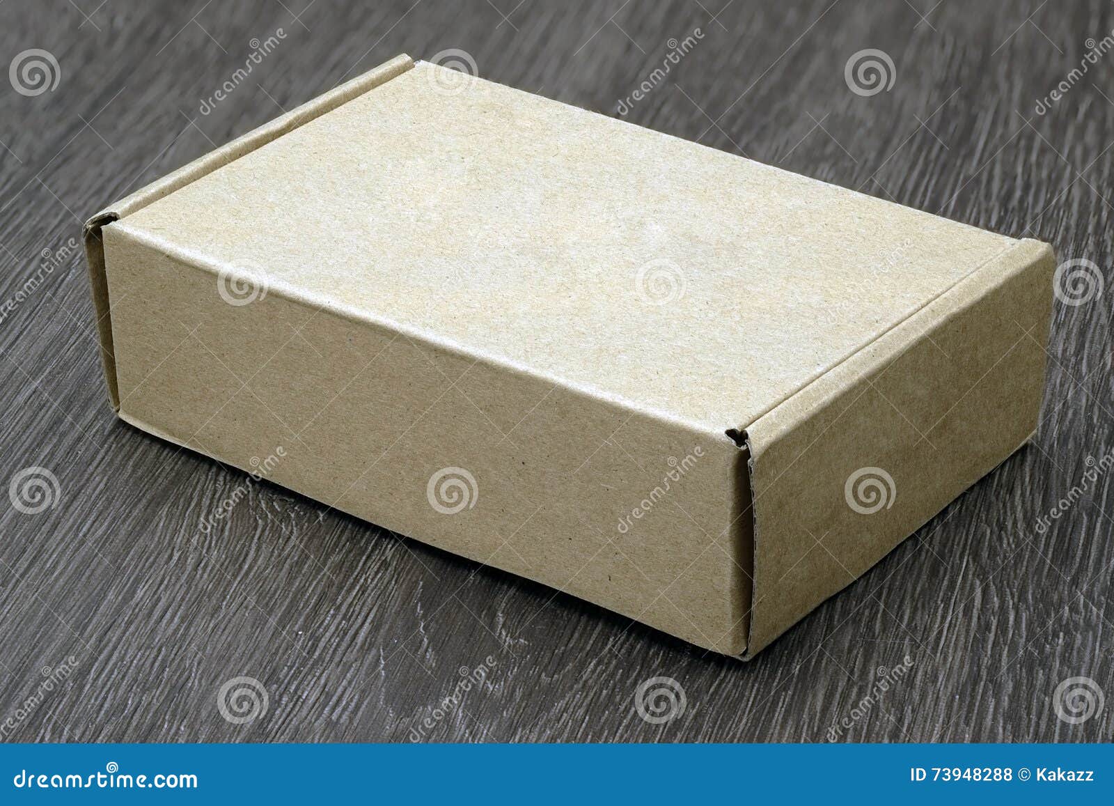 Download Blank brown box mockup stock photo. Image of packaging ...