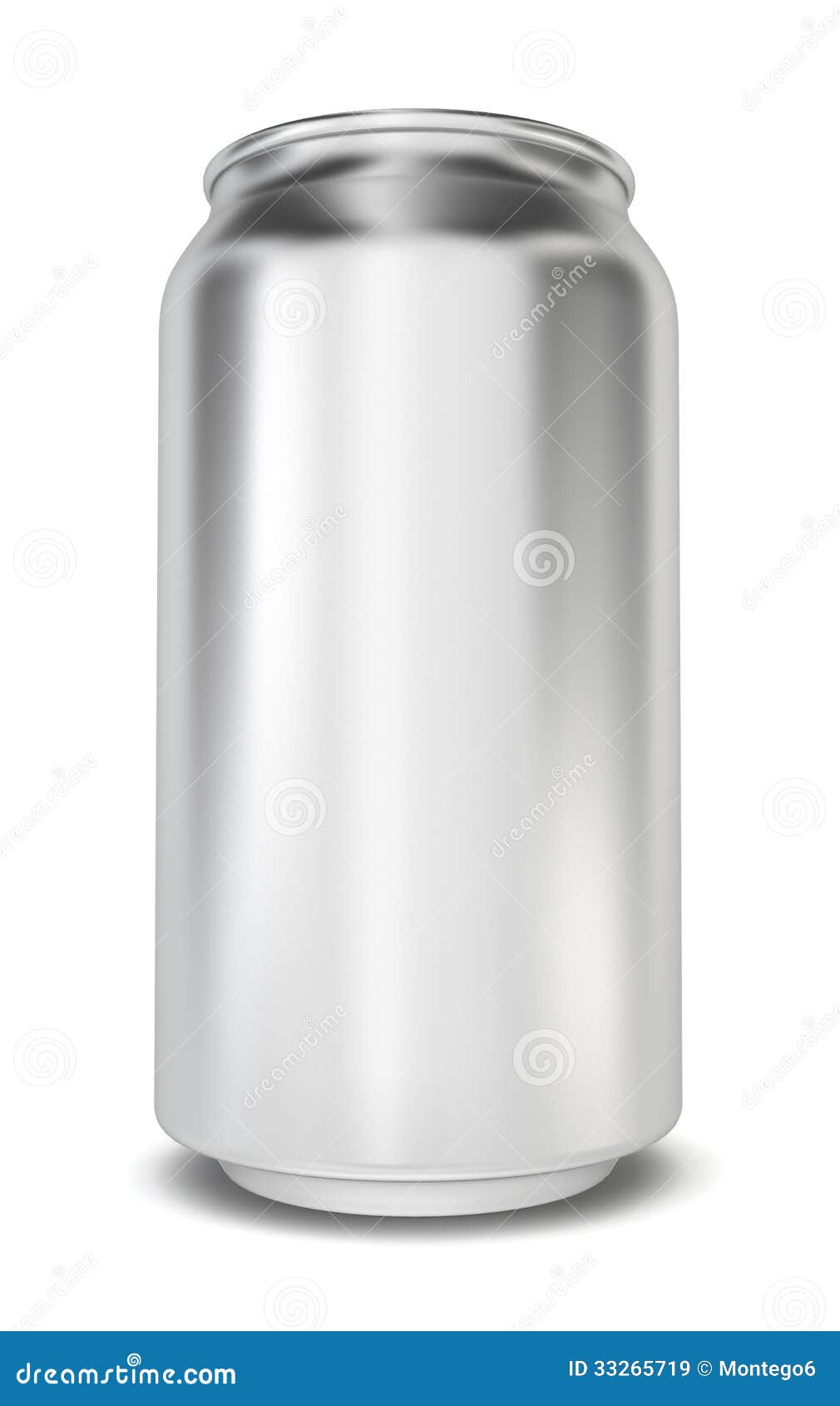 Blank can stock illustration. Illustration of cold, alcohol - 33265719