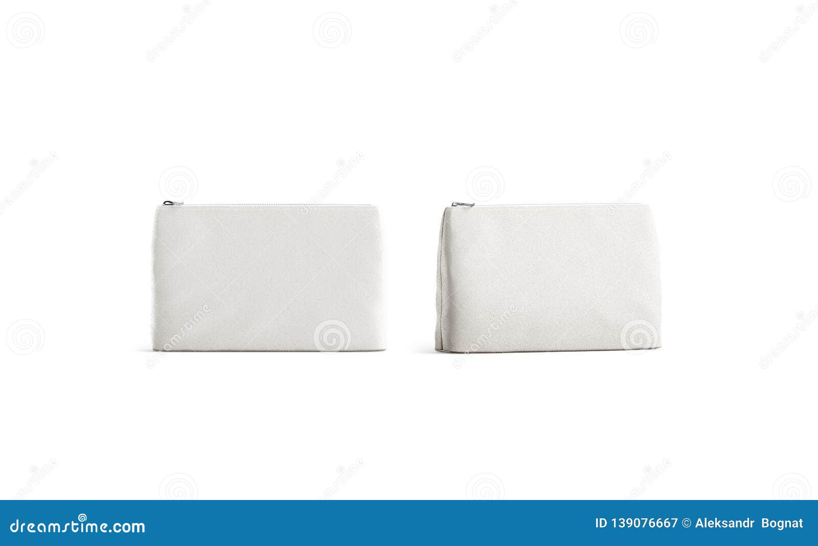 Download Blank Canvas Beauty Bag Mockup Isolated Front And Half View Stock Illustration Illustration Of Shopper Accessory 139076667 PSD Mockup Templates
