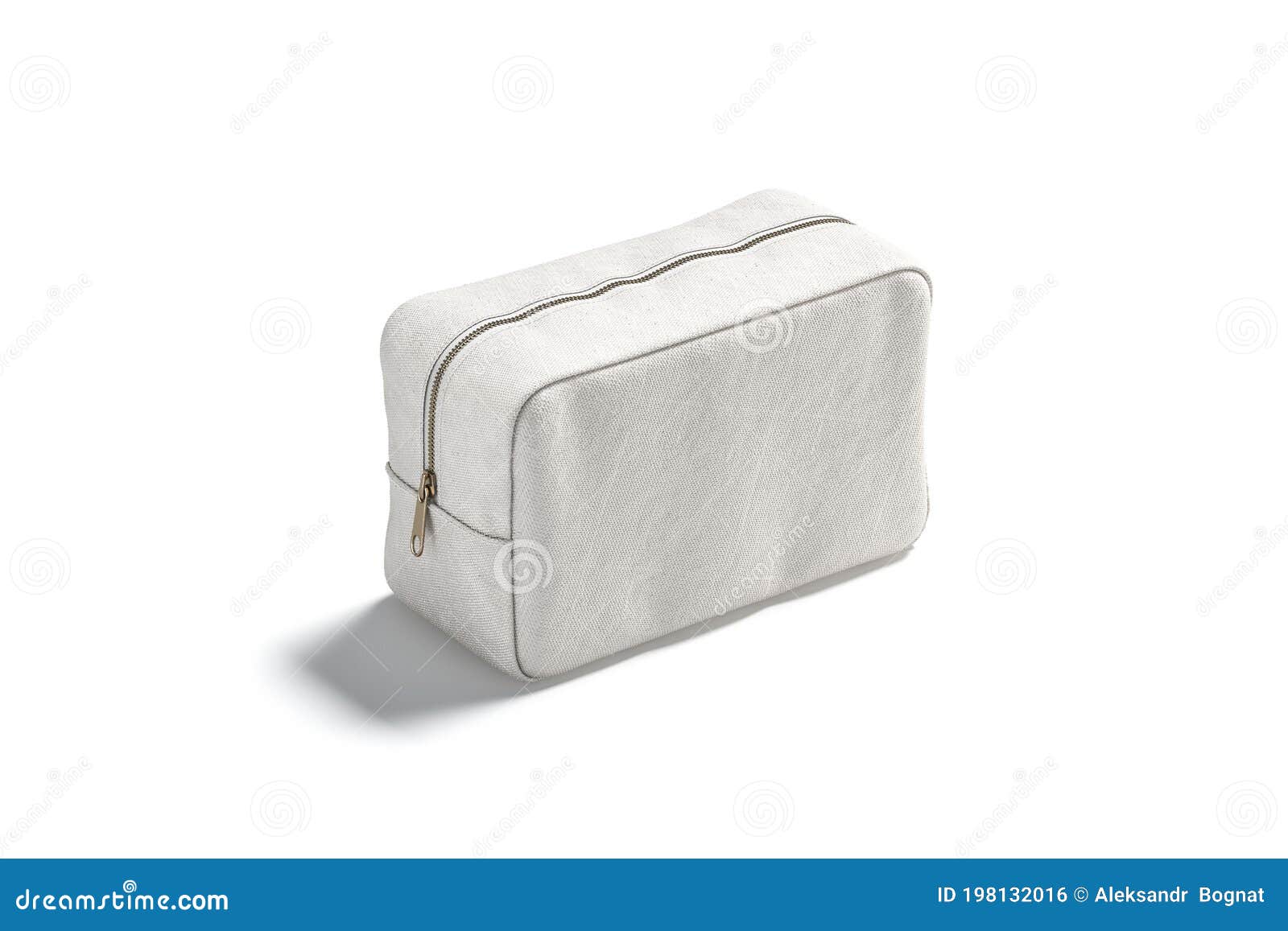 Download Blank Canvas Cosmetic Bag Mockup Side View Stock Illustration Illustration Of Empty Mock 198132016