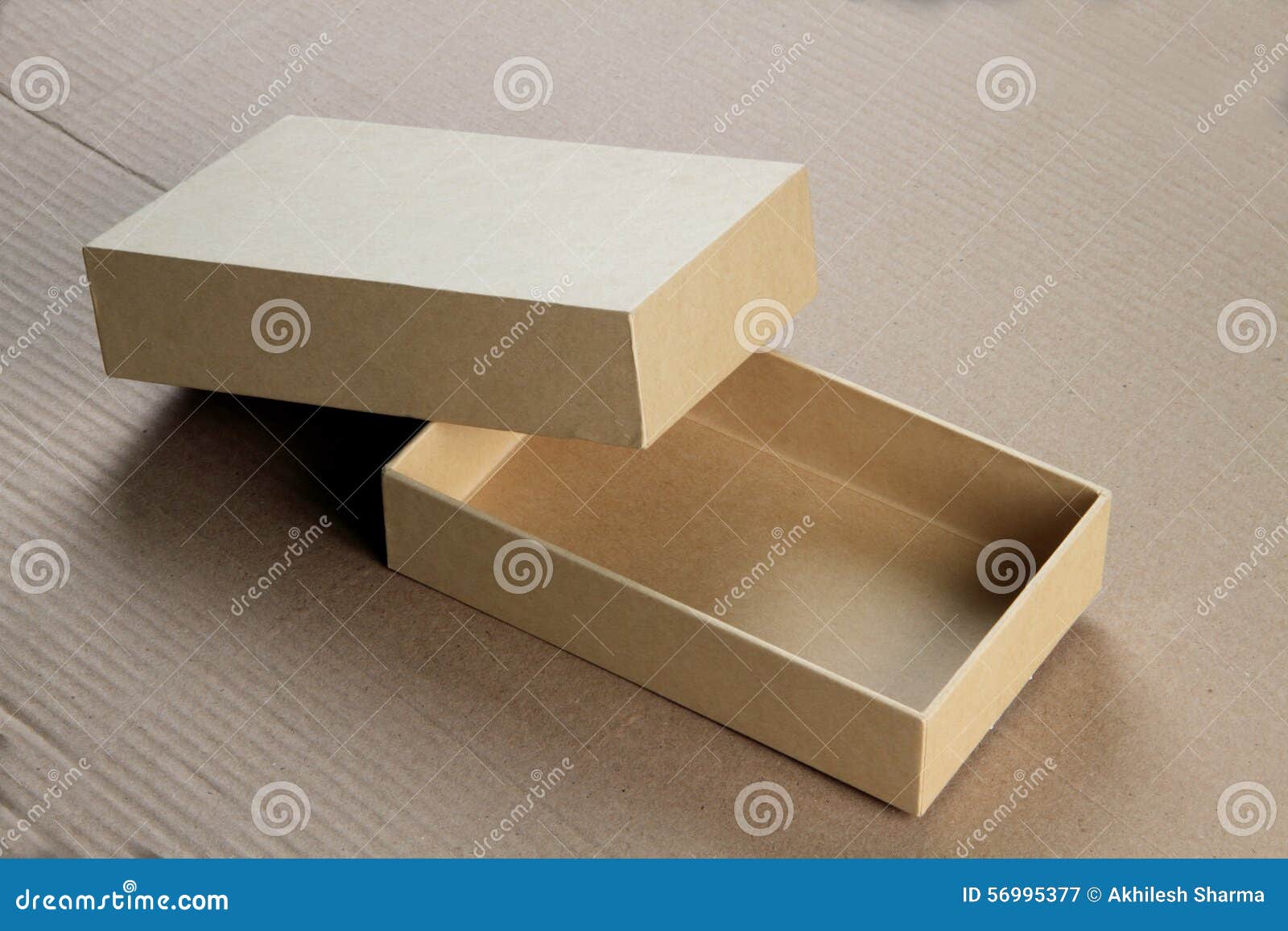Download Blank Card Board Box For Mockup Stock Image - Image of ...