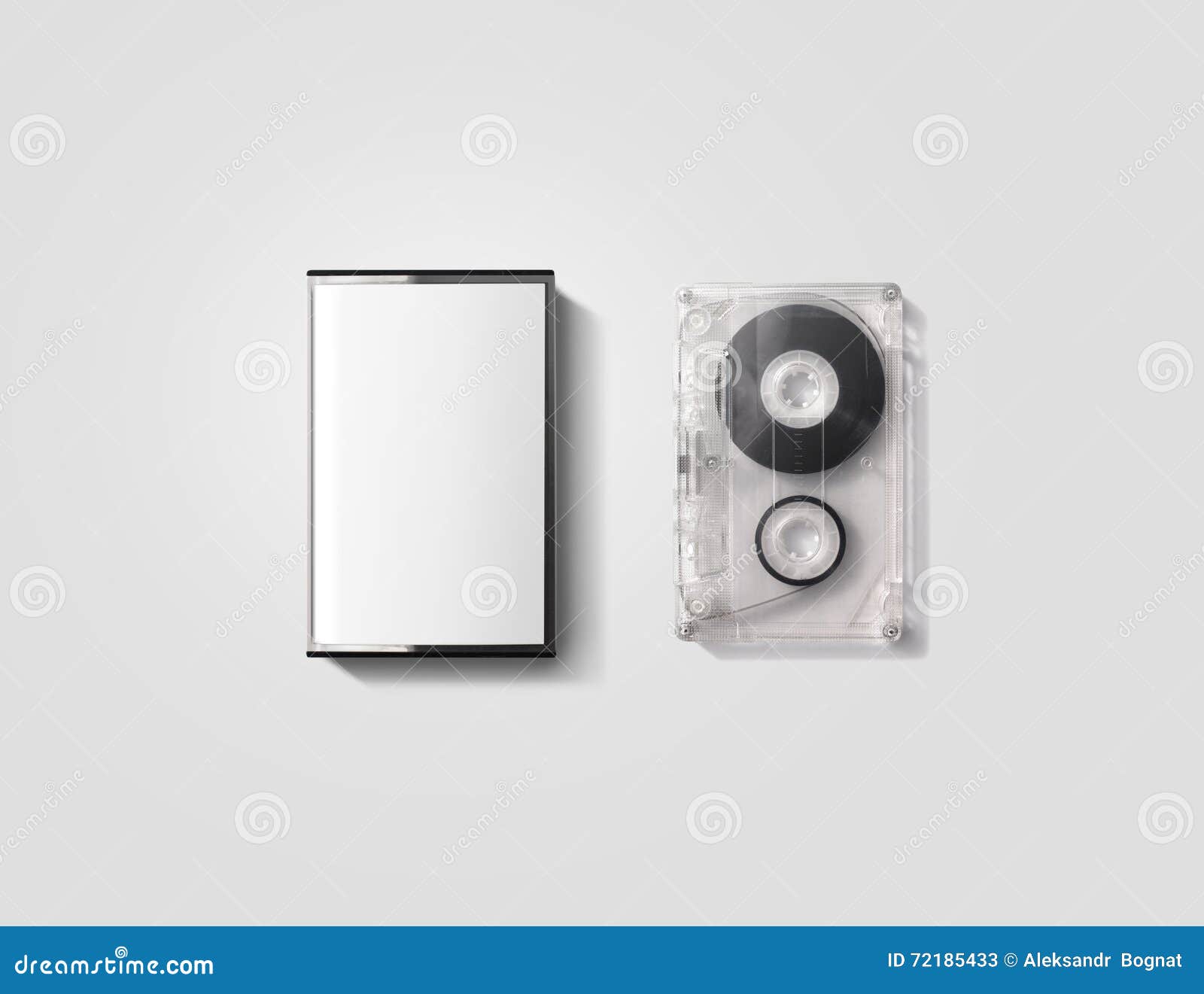 Download Blank Cassette Tape Box Design Mockup, , Clipping Path ...