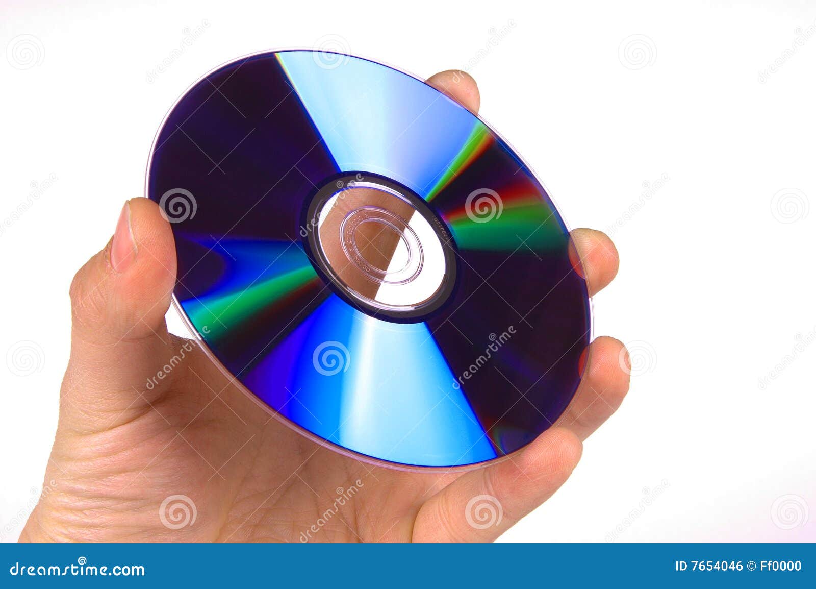 BLANK CD stock photo. Image of electronic, megabytes, insulate 7654046