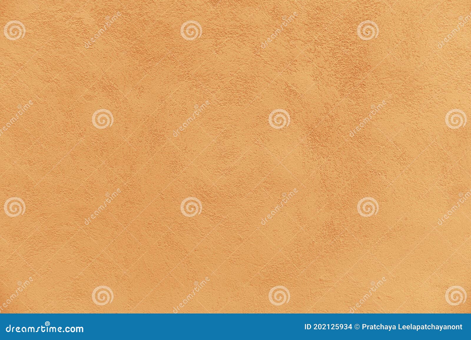 blank cement plaster wall orange colour. concrete wall texture for background