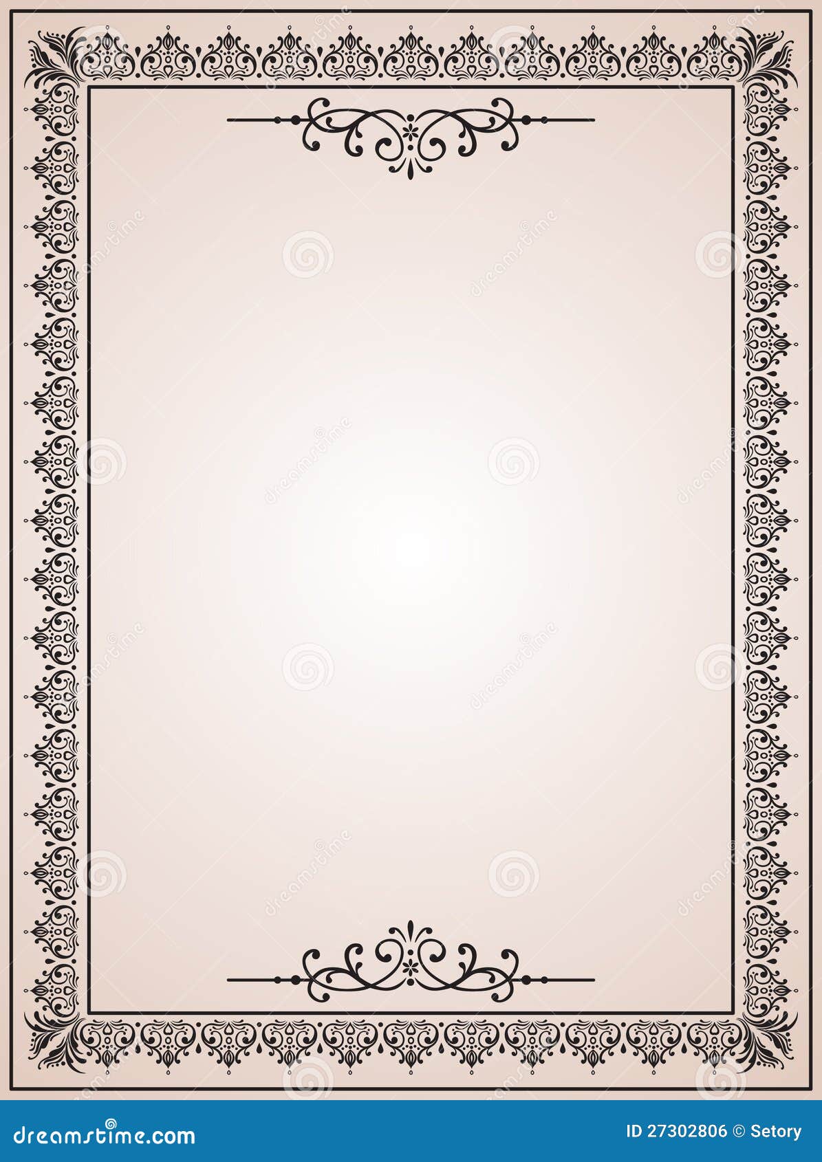 blank certificate stock vector illustration of letterpress 27302806 blank certificate forms
