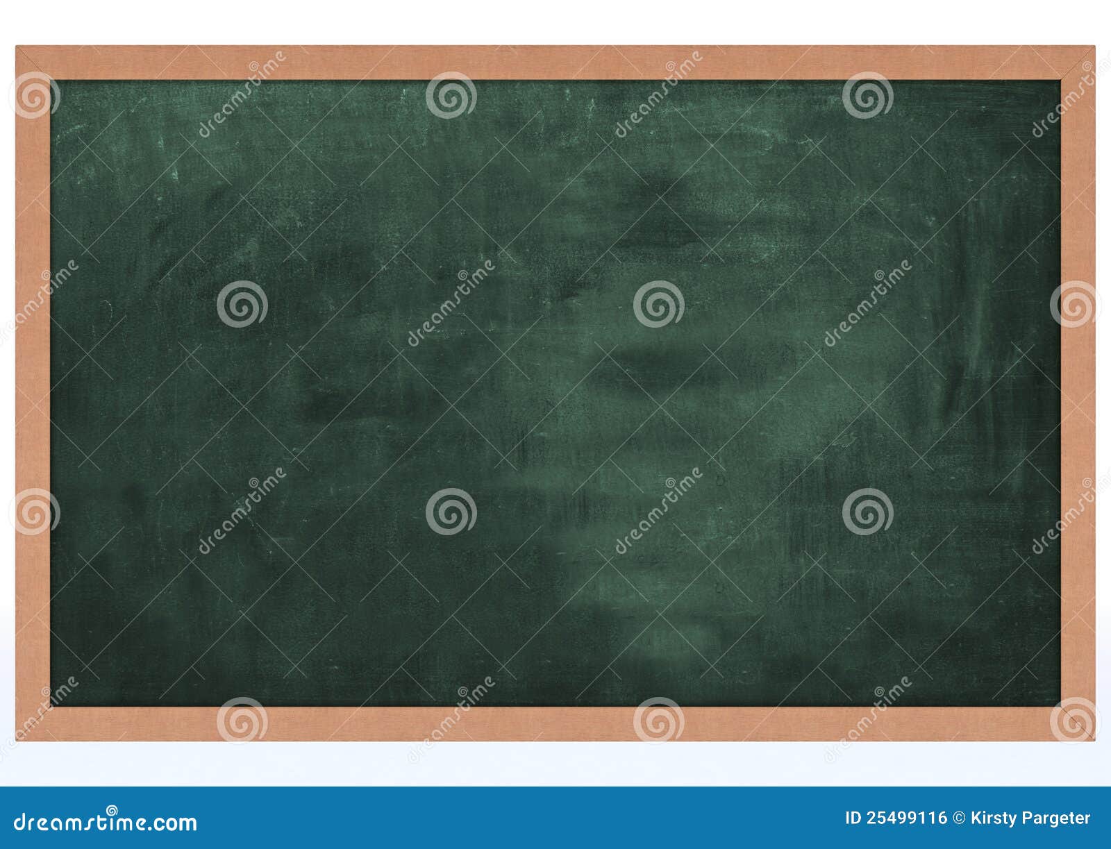 blank chalk board