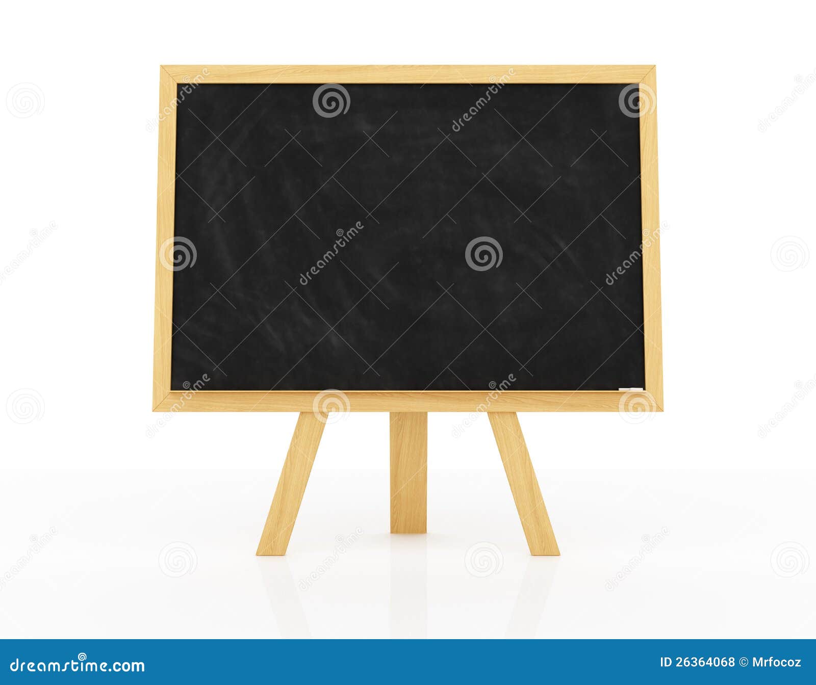 Blank chalkboard stock illustration. Illustration of chalk 26364068