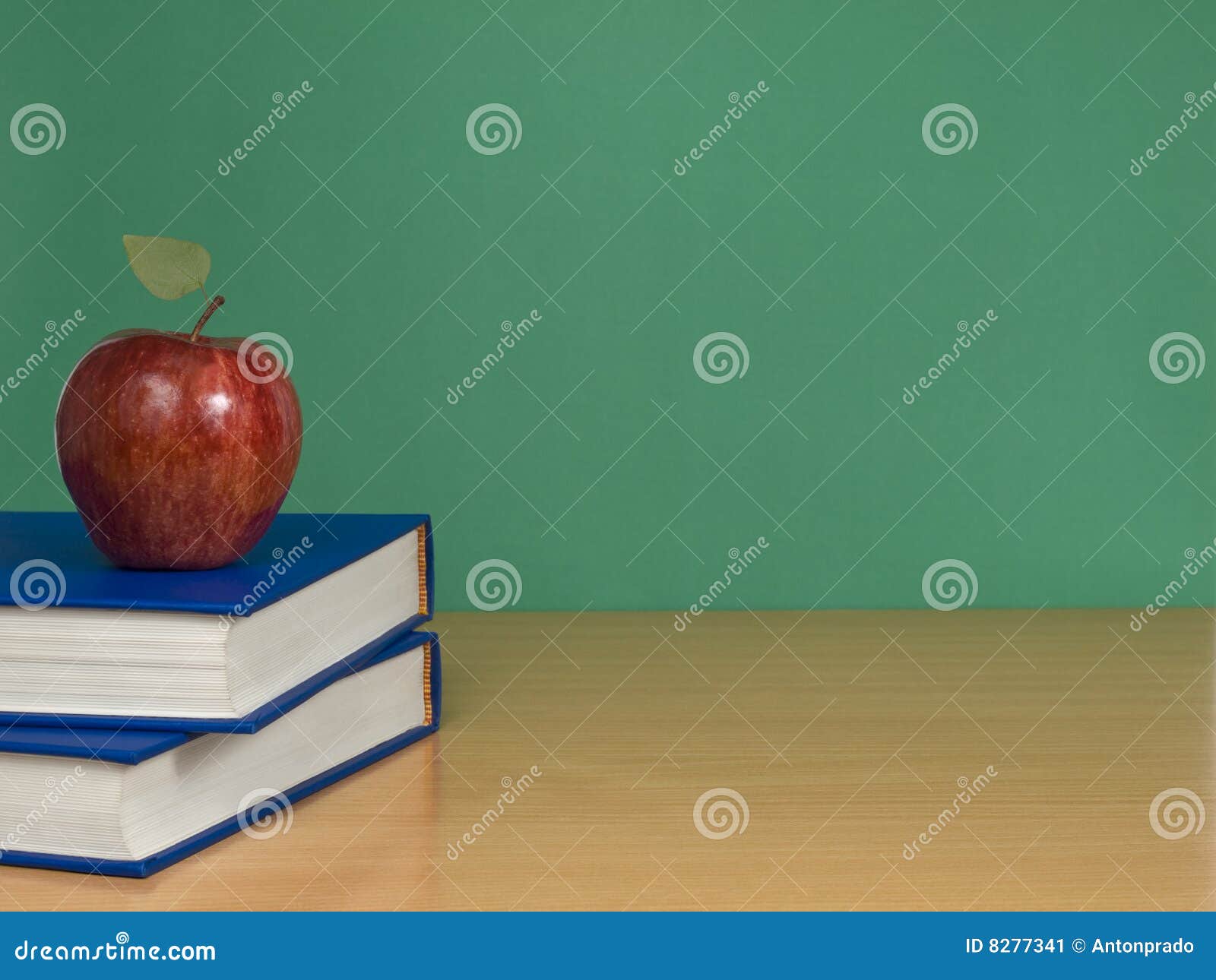 Blank chalkboard stock image. Image of educate, desk, chalkboard - 8277341