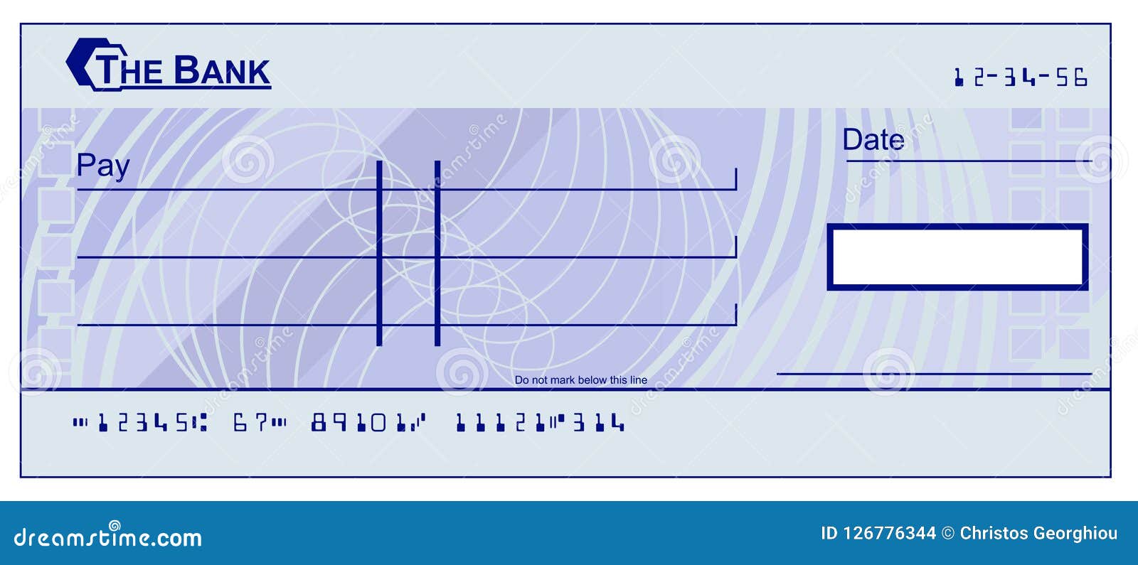 Blank Cheque Stock Illustrations – 20,20 Blank Cheque Stock Within Fun Blank Cheque Template