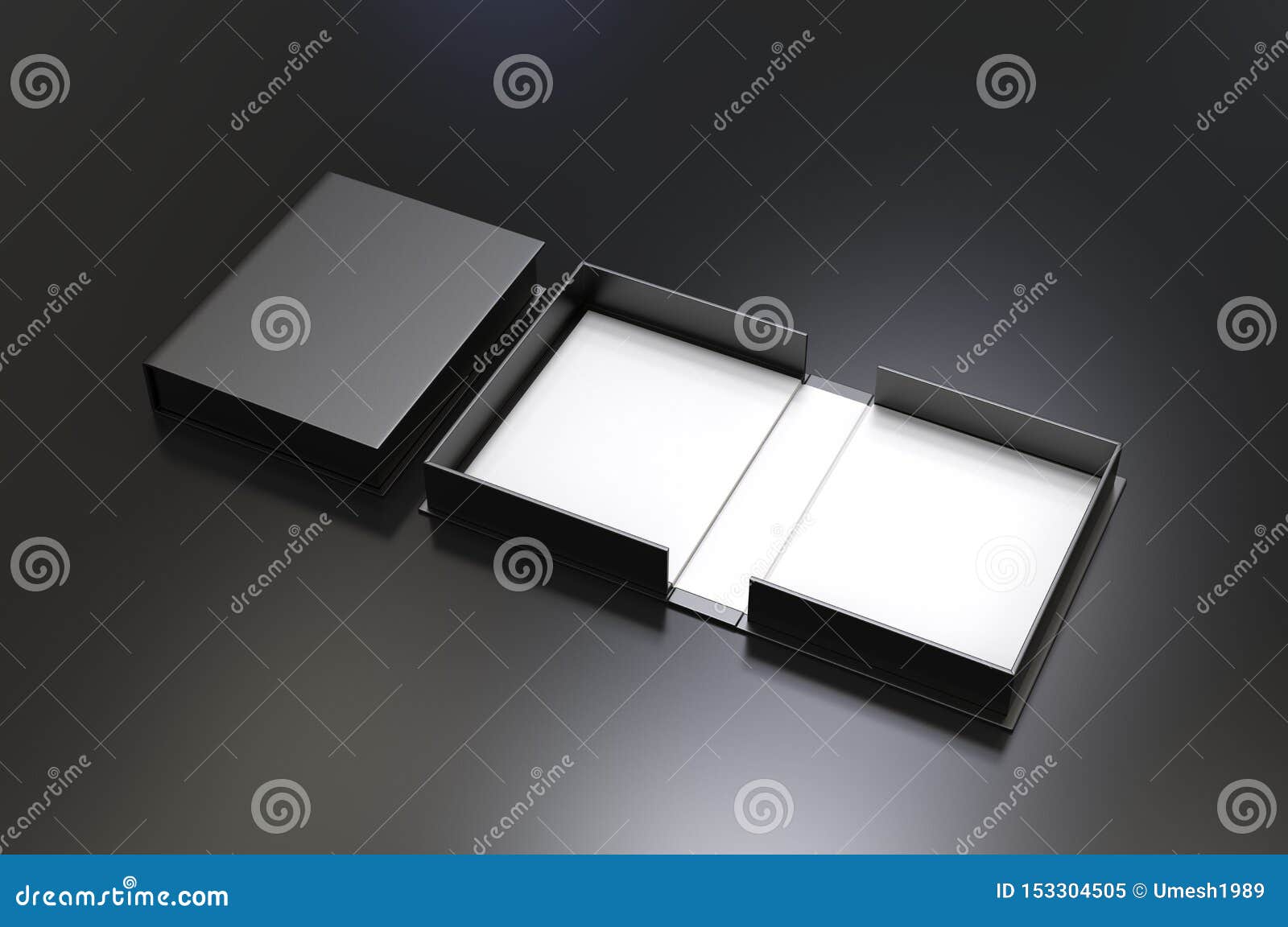 Download Blank Shell Box For Branding Mock Up. 3d Render Illustration. Stock Illustration - Illustration ...