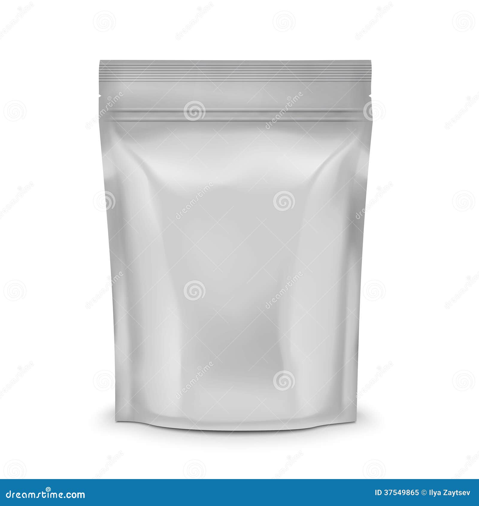 Blank coffee sachet. stock vector. Illustration of container 37549865