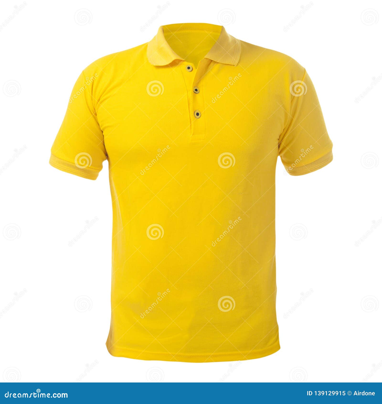 yellow polo shirt png