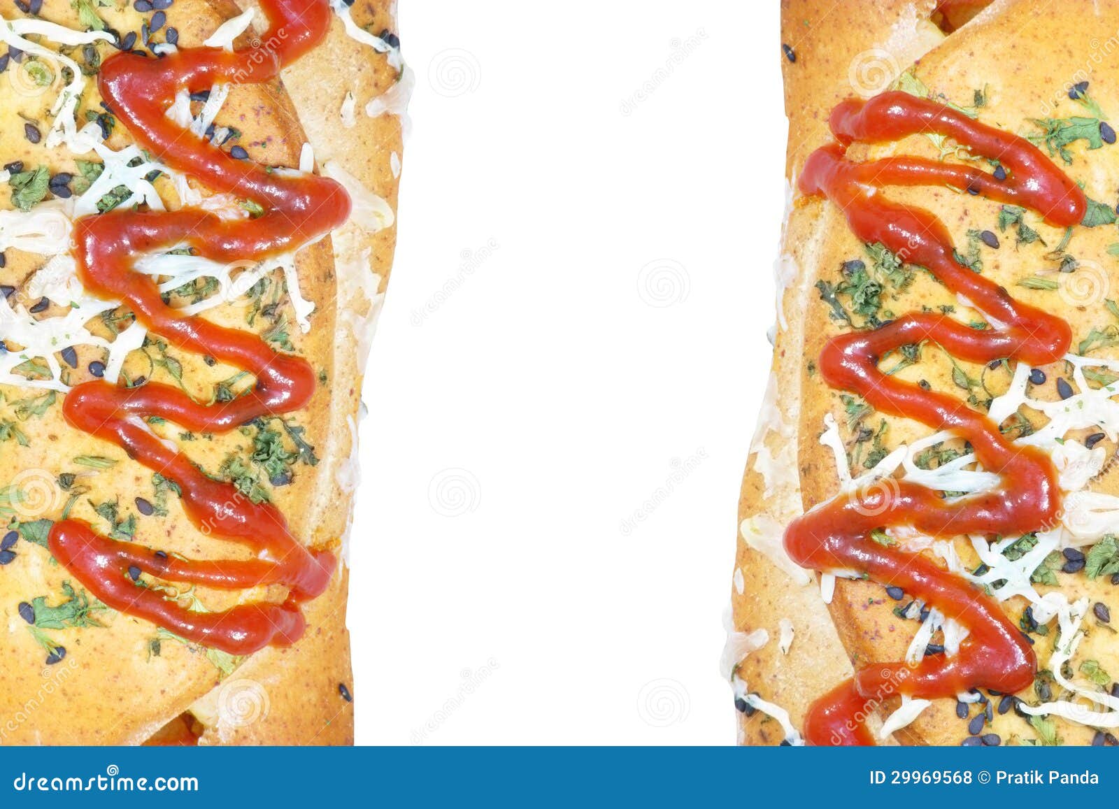junk food background menu card banner