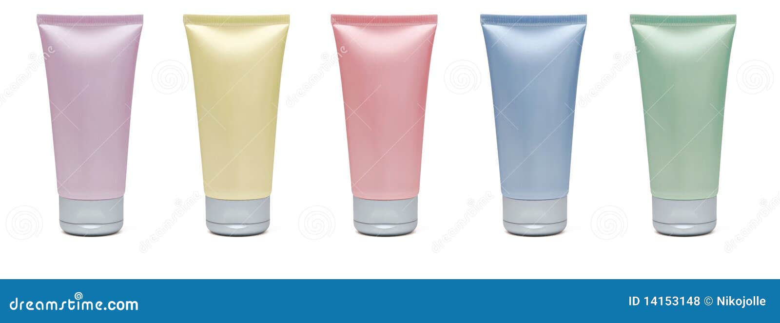 blank cosmetic tubes