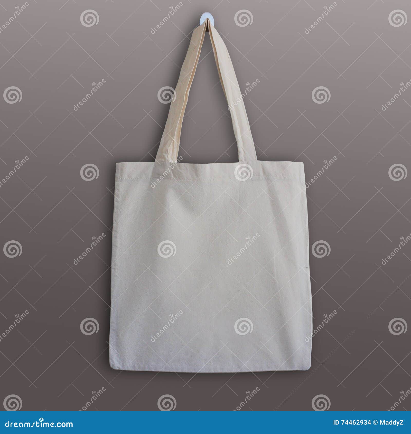 Download Blank Cotton Tote Bag, Design Mockup. Stock Photo - Image ...