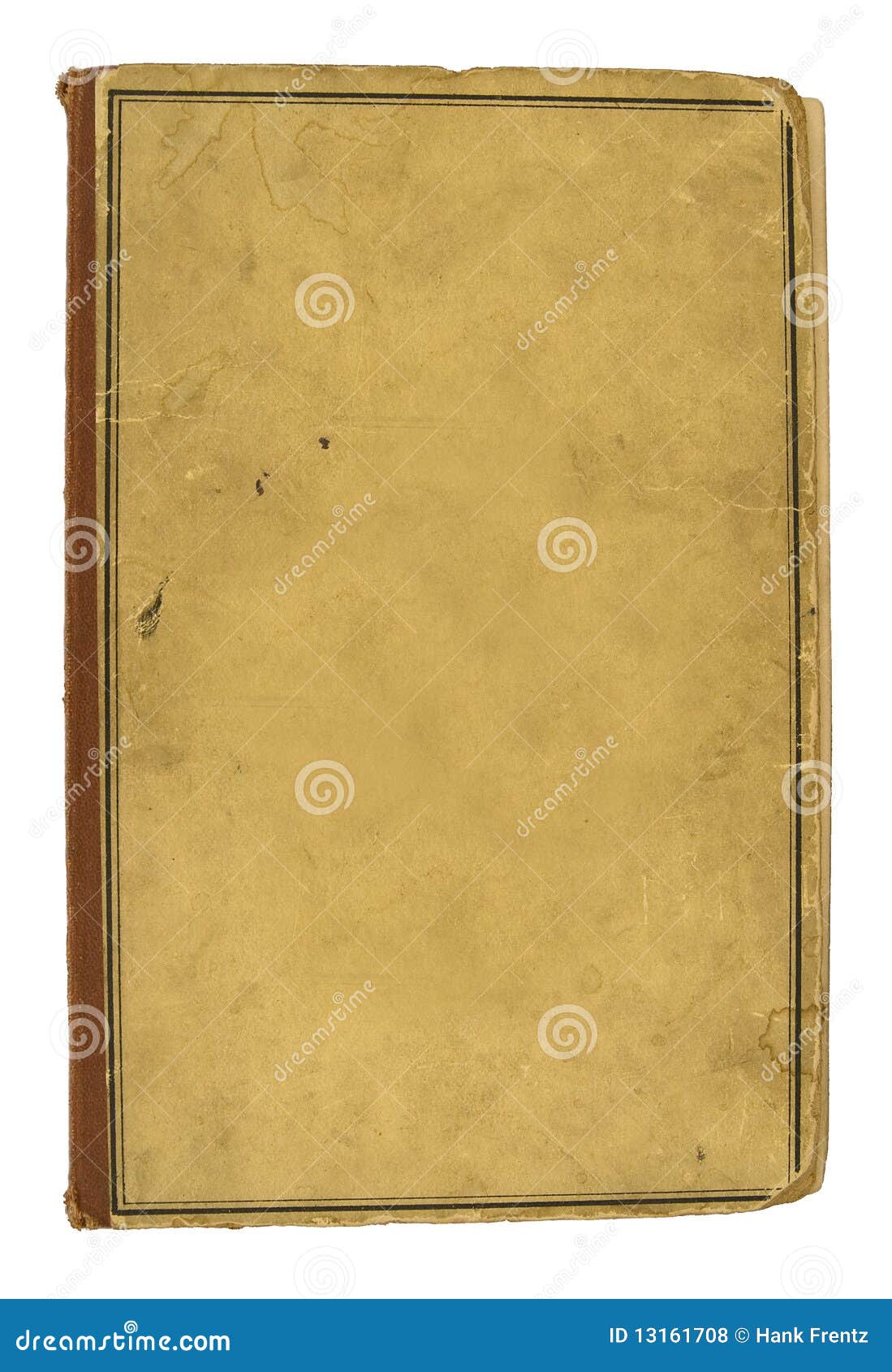 Very old empty book cover stock image. Image of design - 63785783