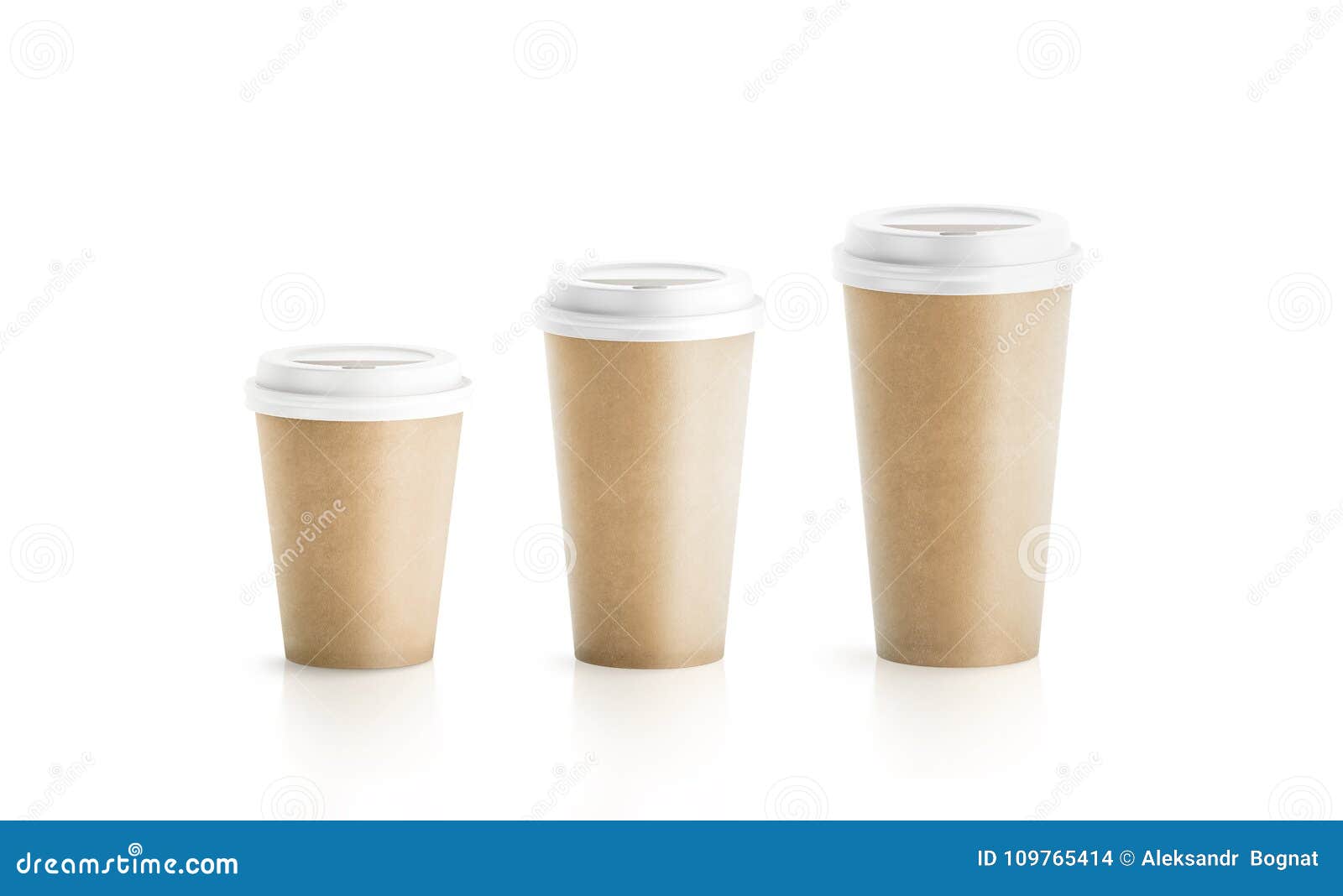 Download Blank Craft Brown Paper Cup Mockup Isolated Stock Photo Image Of Smal Blank 109765414 PSD Mockup Templates