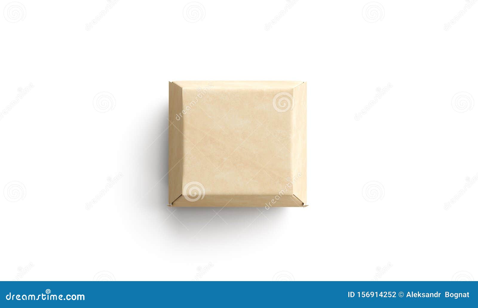 Download Blank Craft Burger Box Mock Up Isolated Top View Stock Illustration Illustration Of Delivery Boxed 156914252