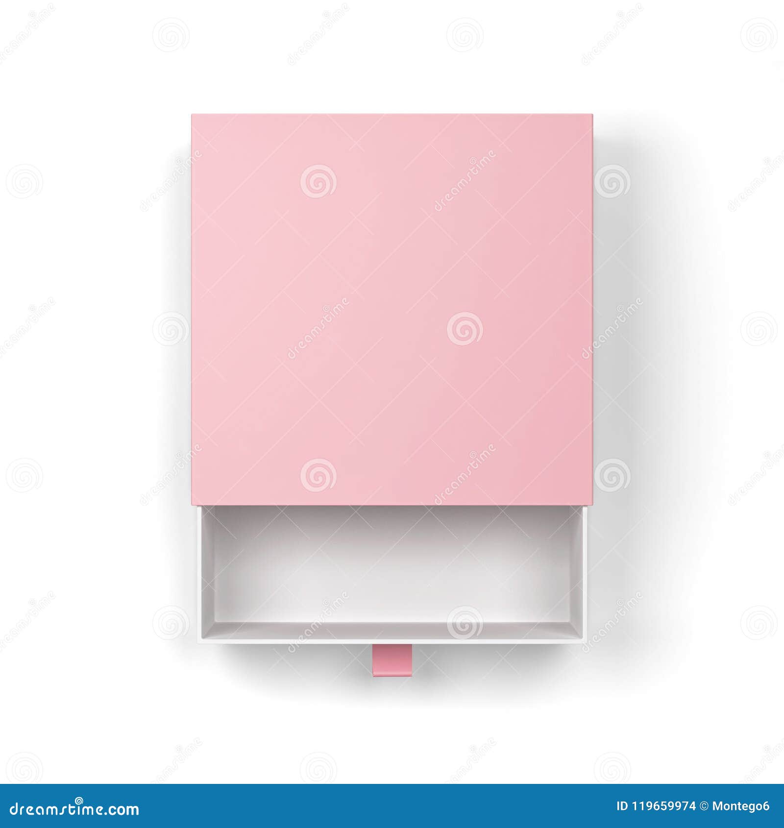 Download Blank Drawer Type Box Mockup Stock Illustration - Illustration of packet, branding: 119659974