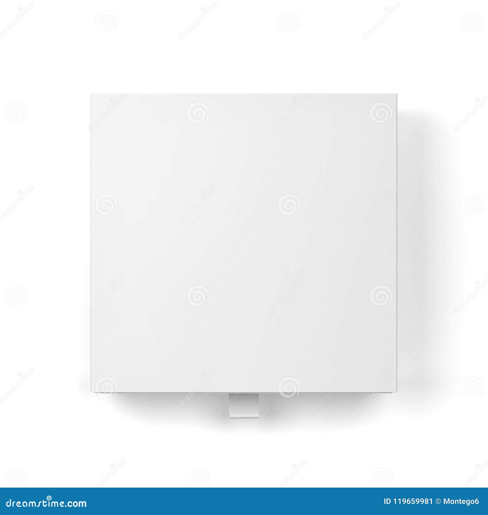 Download Blank Drawer Type Box Mockup Stock Illustration ...