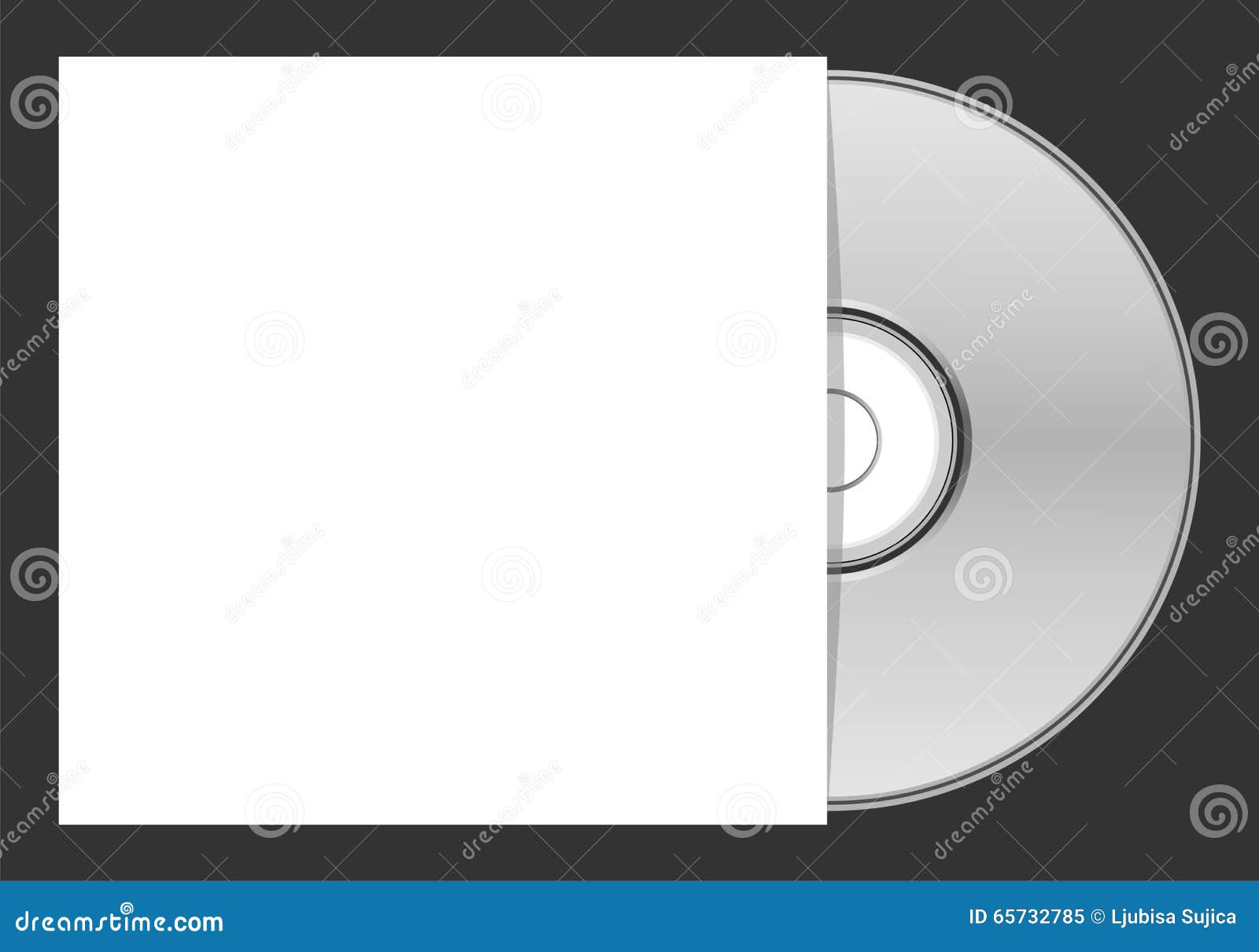 Blank Dvd Case - Illustration Stock Illustration - Illustration of case