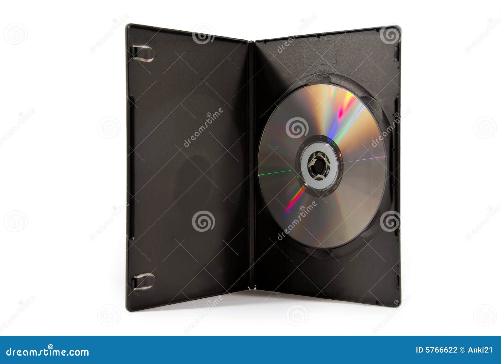 Download Blank DVD/CD case. stock photo. Image of blank, film ...