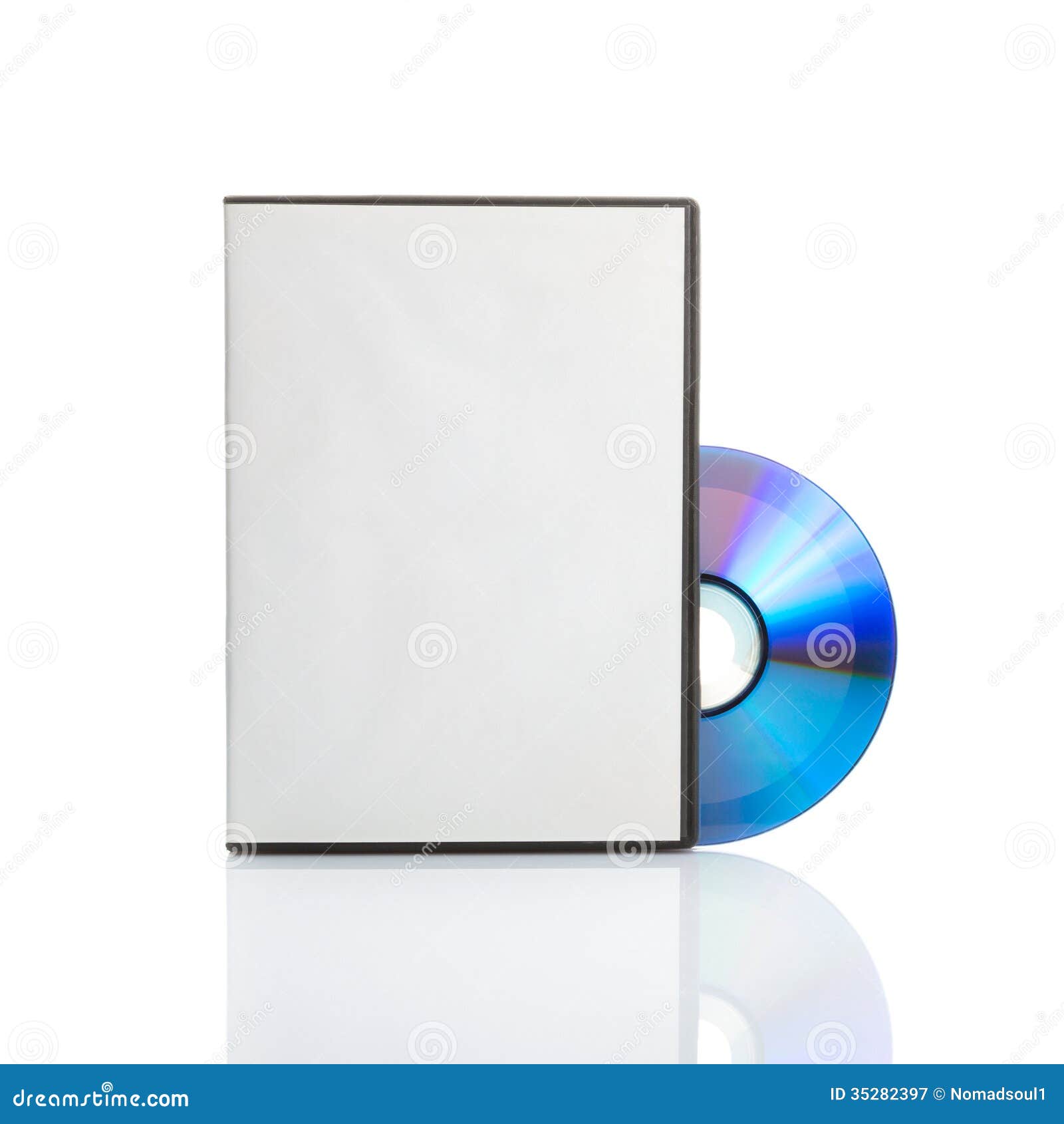 bredde grund filthy Blank dvd with cover stock image. Image of information - 35282397