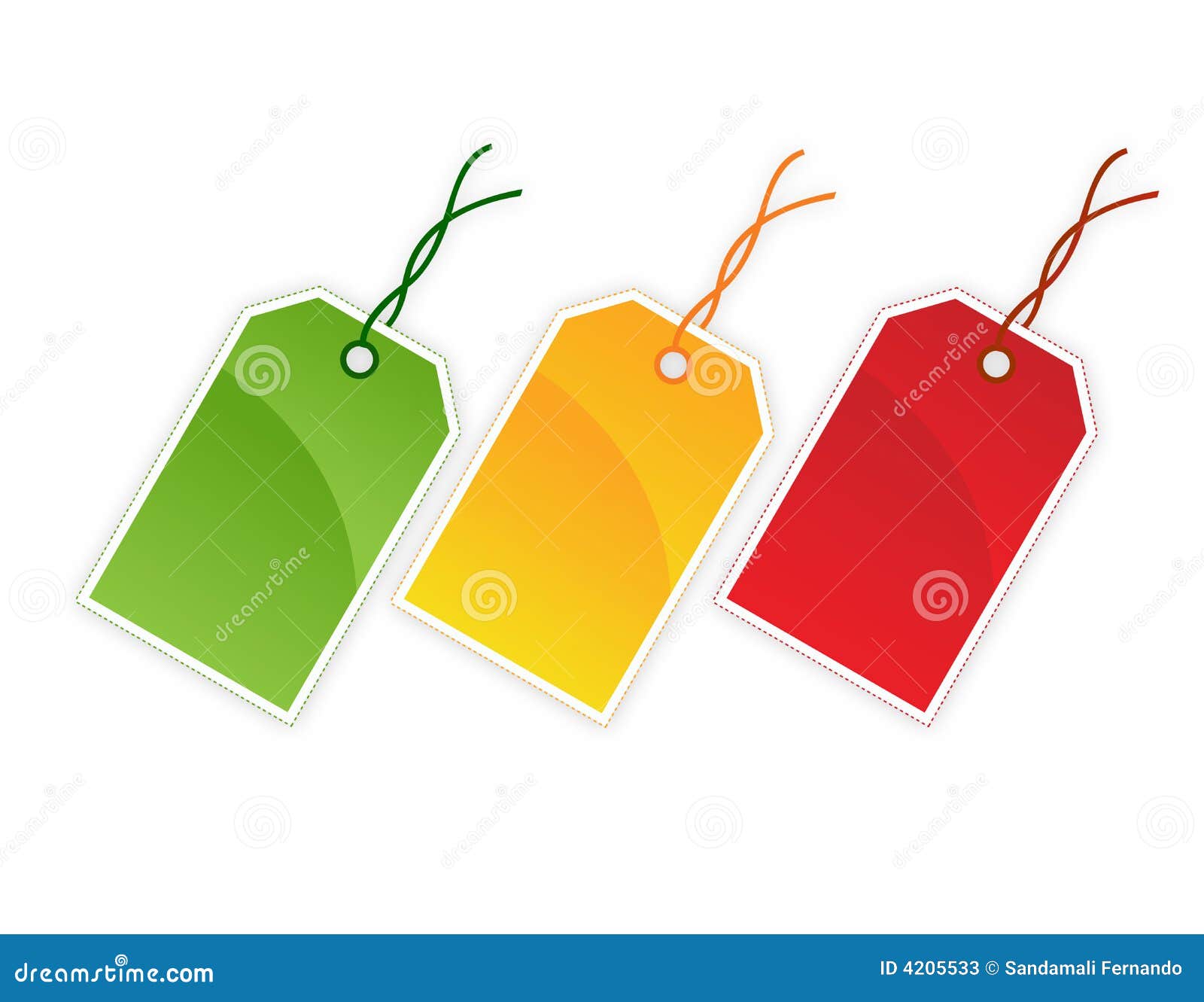 Blank gift tags stock vector. Illustration of board, business