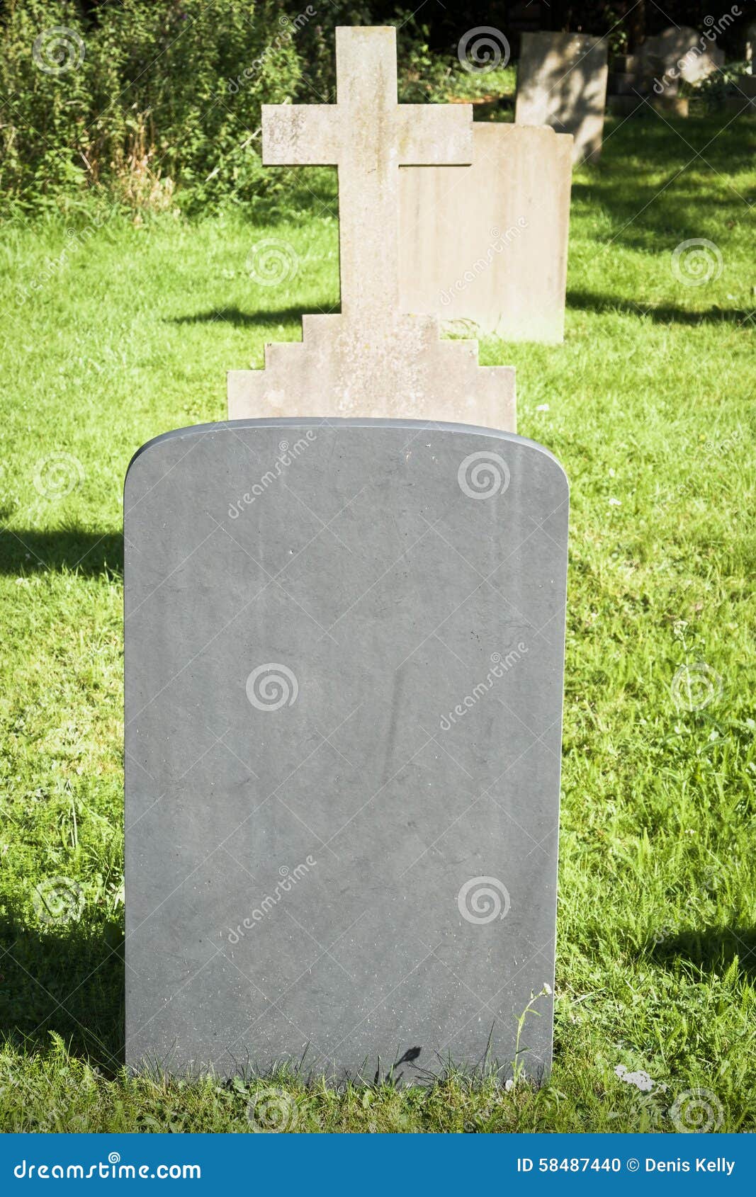 Blank Gravestone stock photo. Image of blank, headstone 58487440