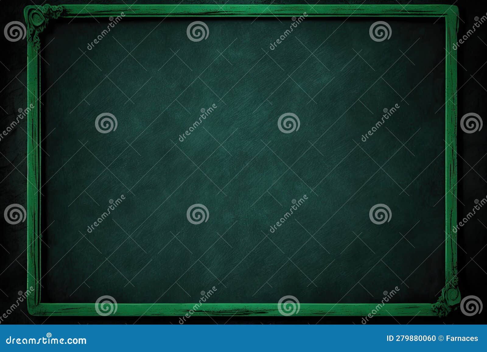 Green chalkboard stock illustration. Illustration of advertisement