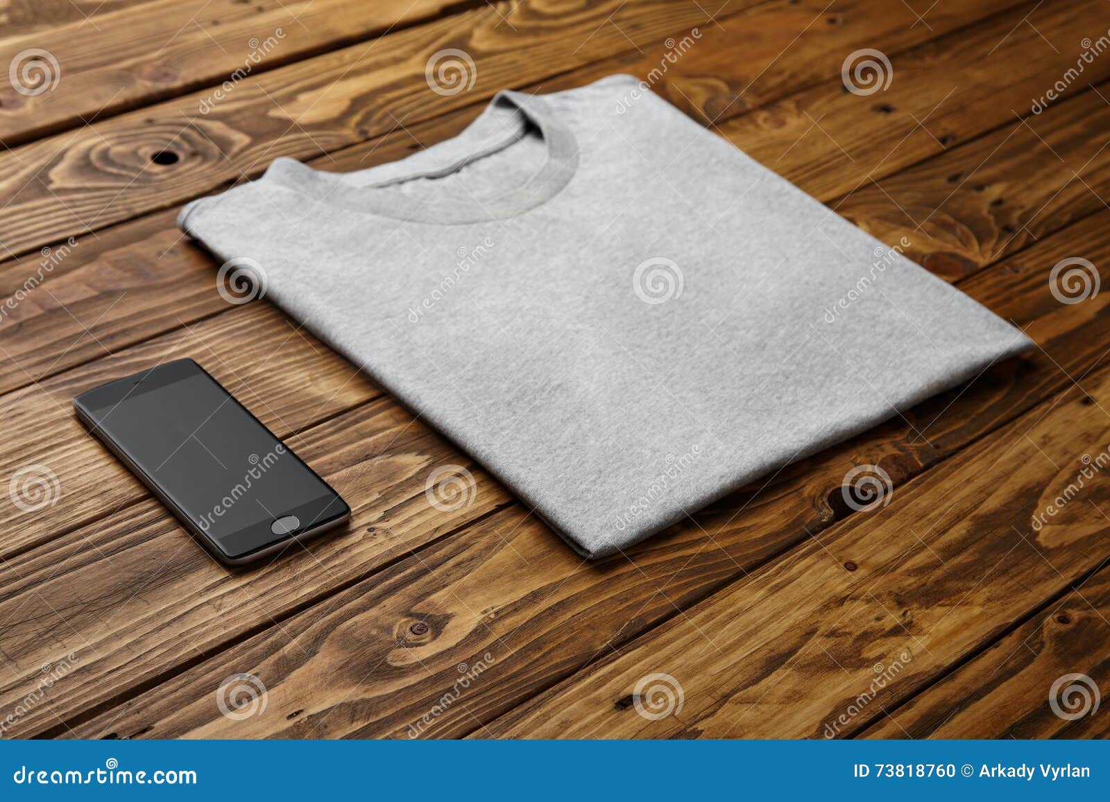 Download Blank Grey T-shirt Mockup Set Stock Photo - Image of blank, advertisement: 73818760