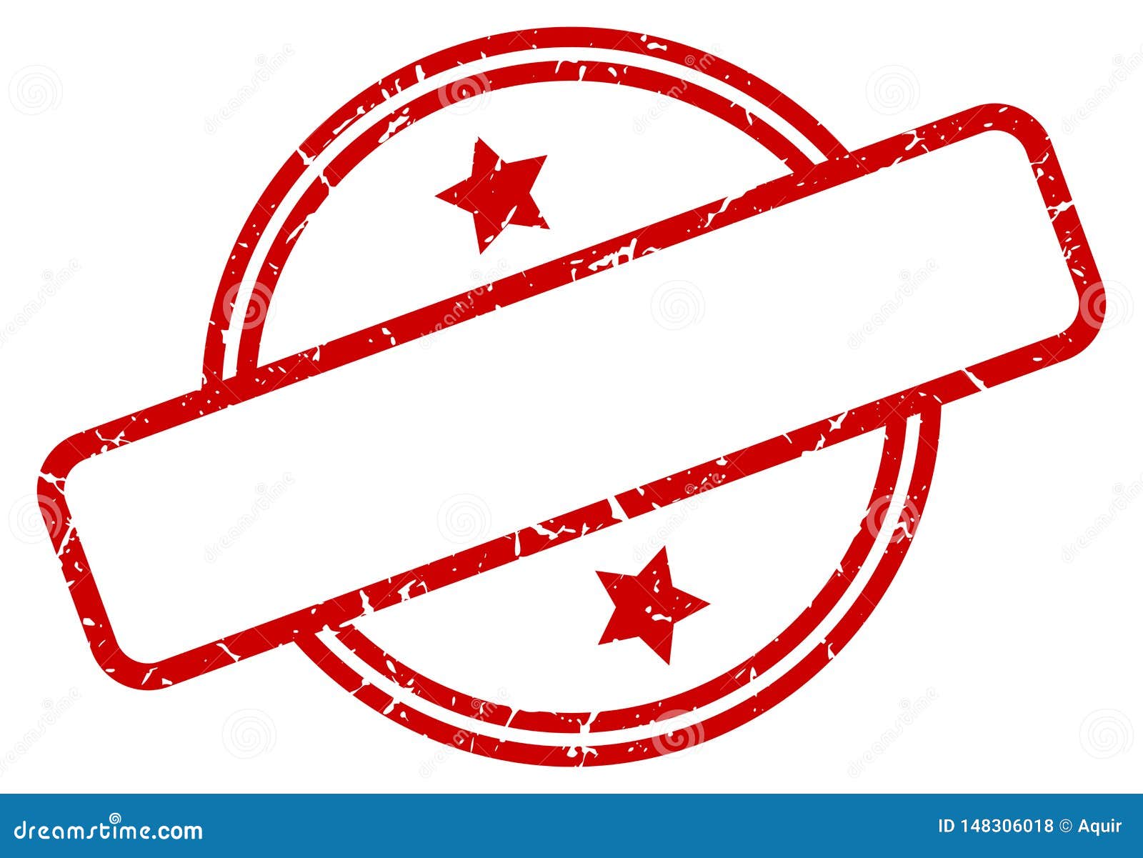 Blank stamp stock vector. Illustration of grunge, seal - 148306018