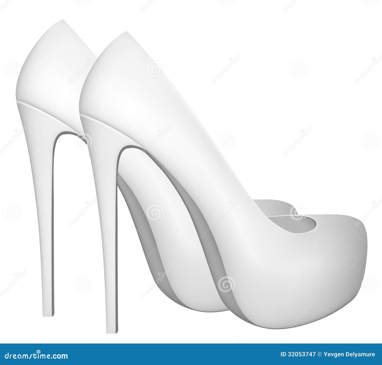 Blank High Heels Shoes Template. Stock Vector - Illustration of Regarding High Heel Template For Cards