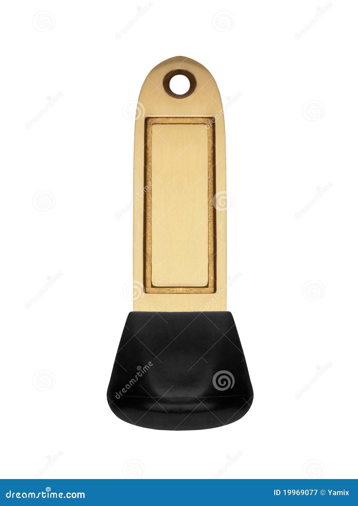 Blank Hotel Key Tag stock image. Image of blank, white 19969077
