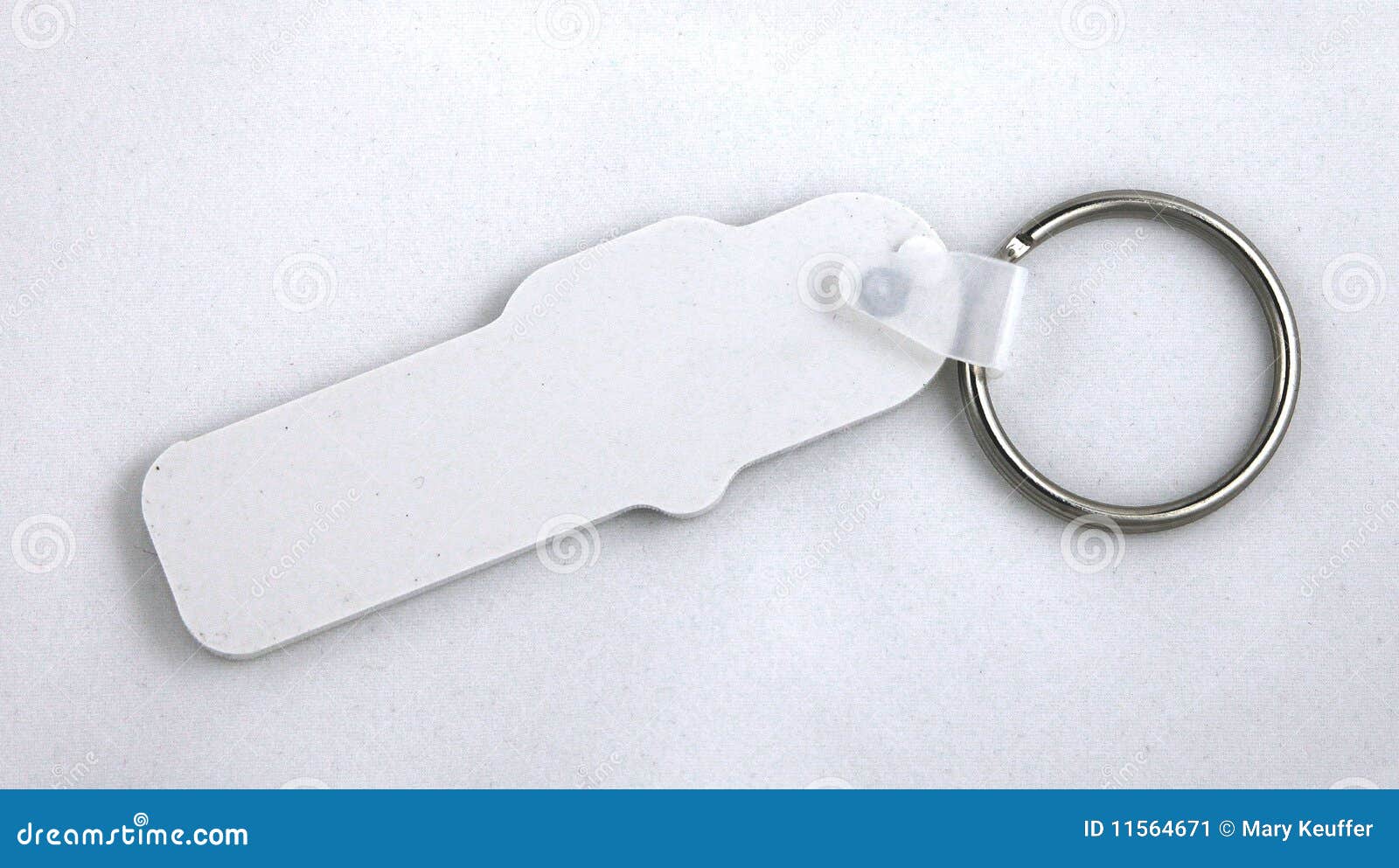 Blank Keychain stock image. Image of circle, jingle, split 11564671