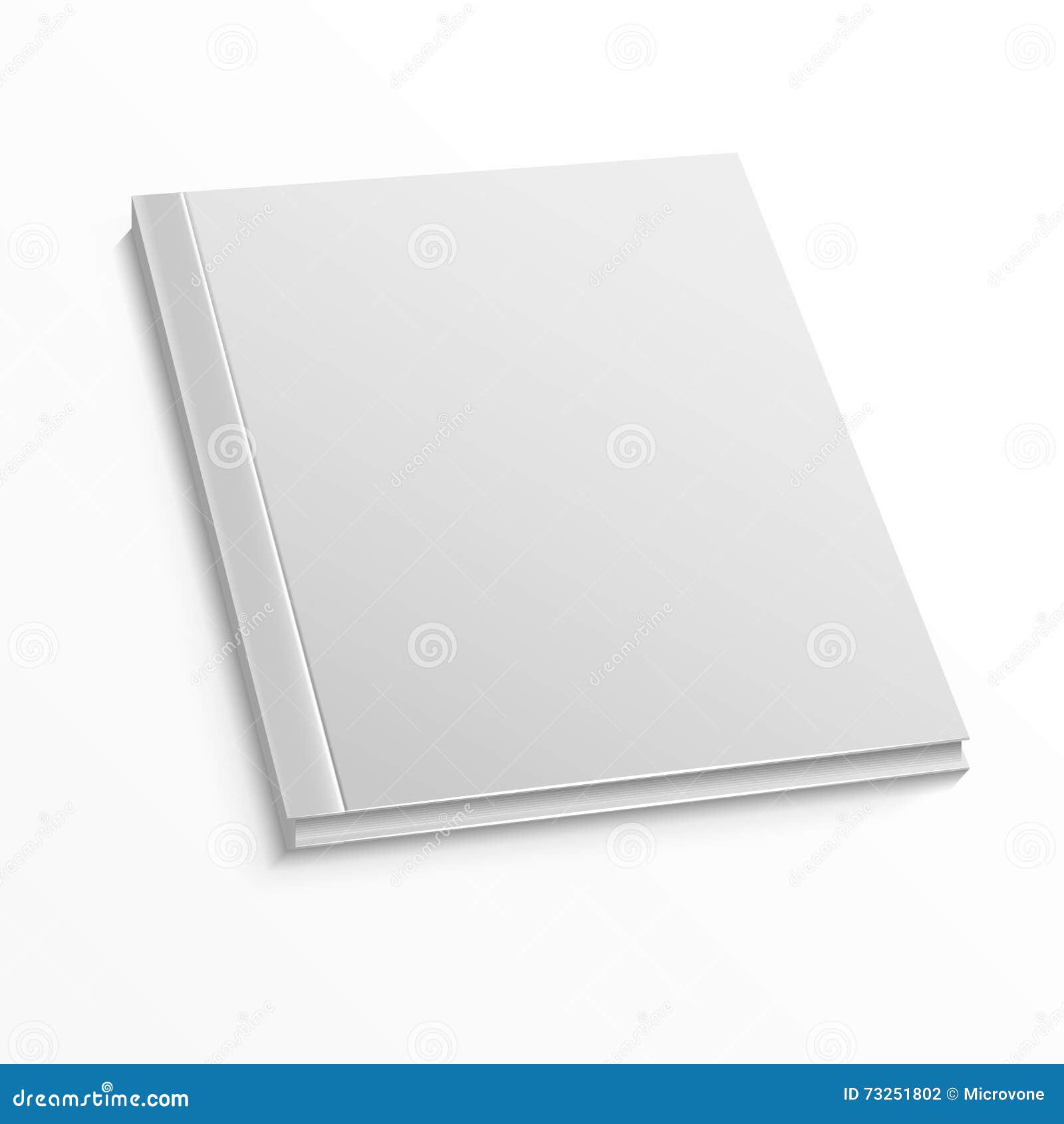 blank magazine template