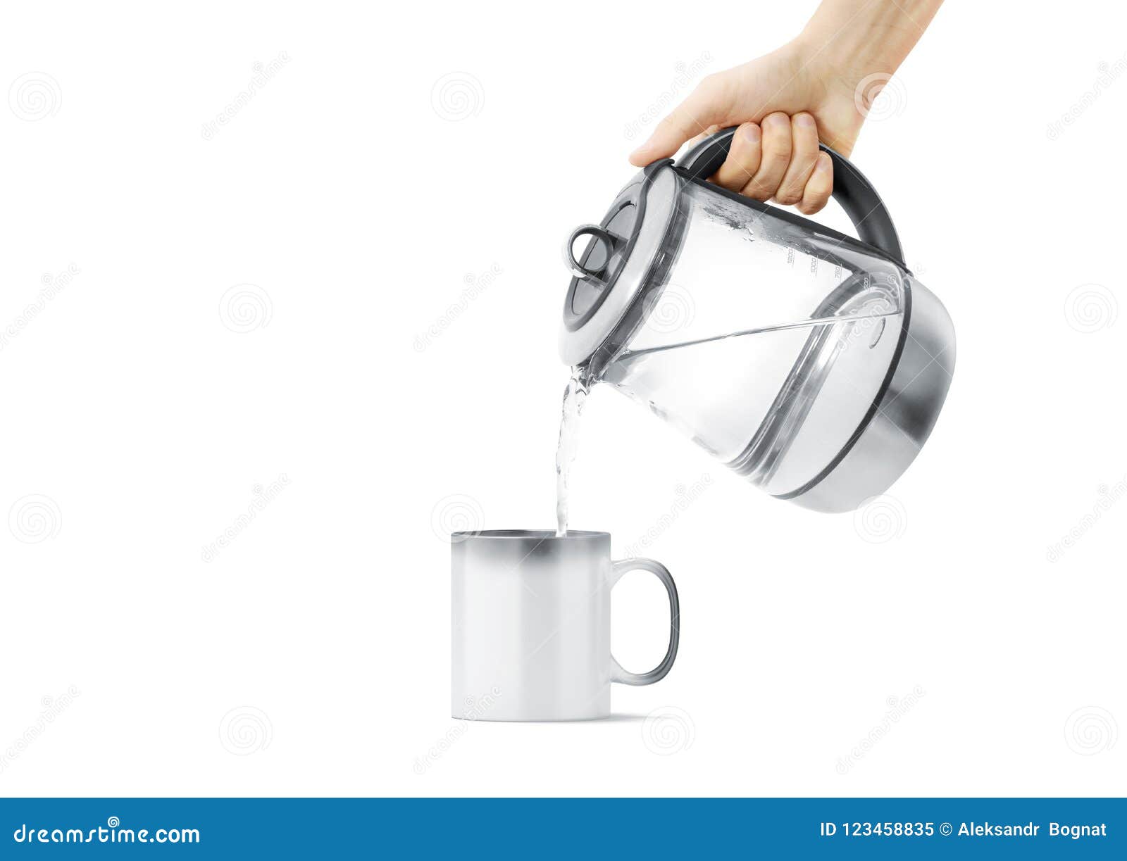 Download Blank Magic Mug Filling With Teapot Mock Up, Isolated ...